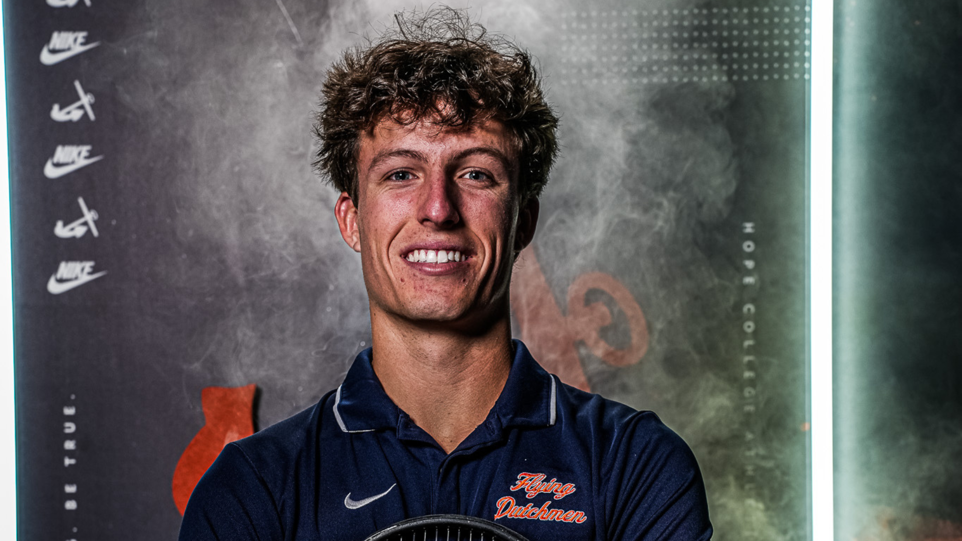 Elliot Dozeman poses for a portrait