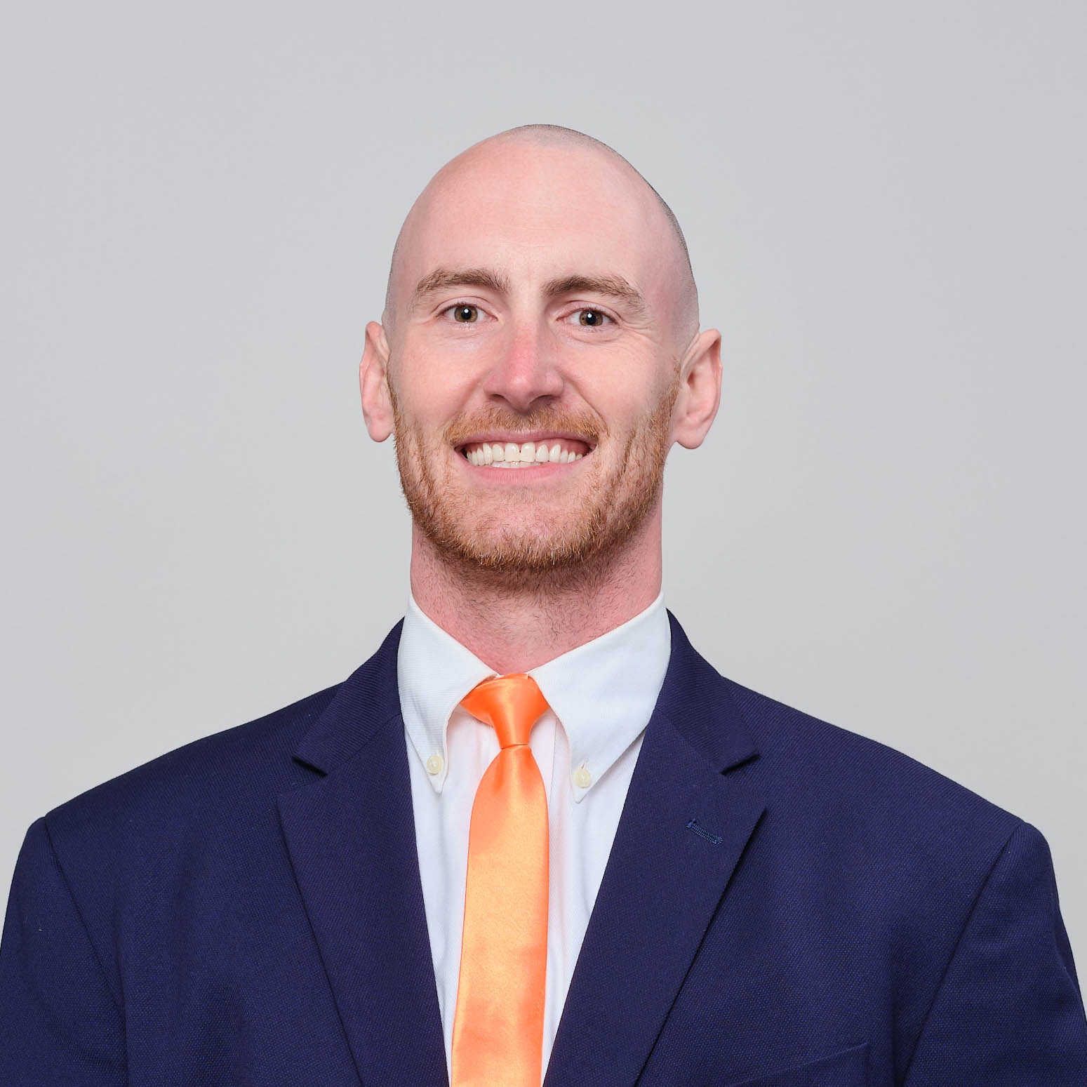 Alex Smith poses for a portrait.