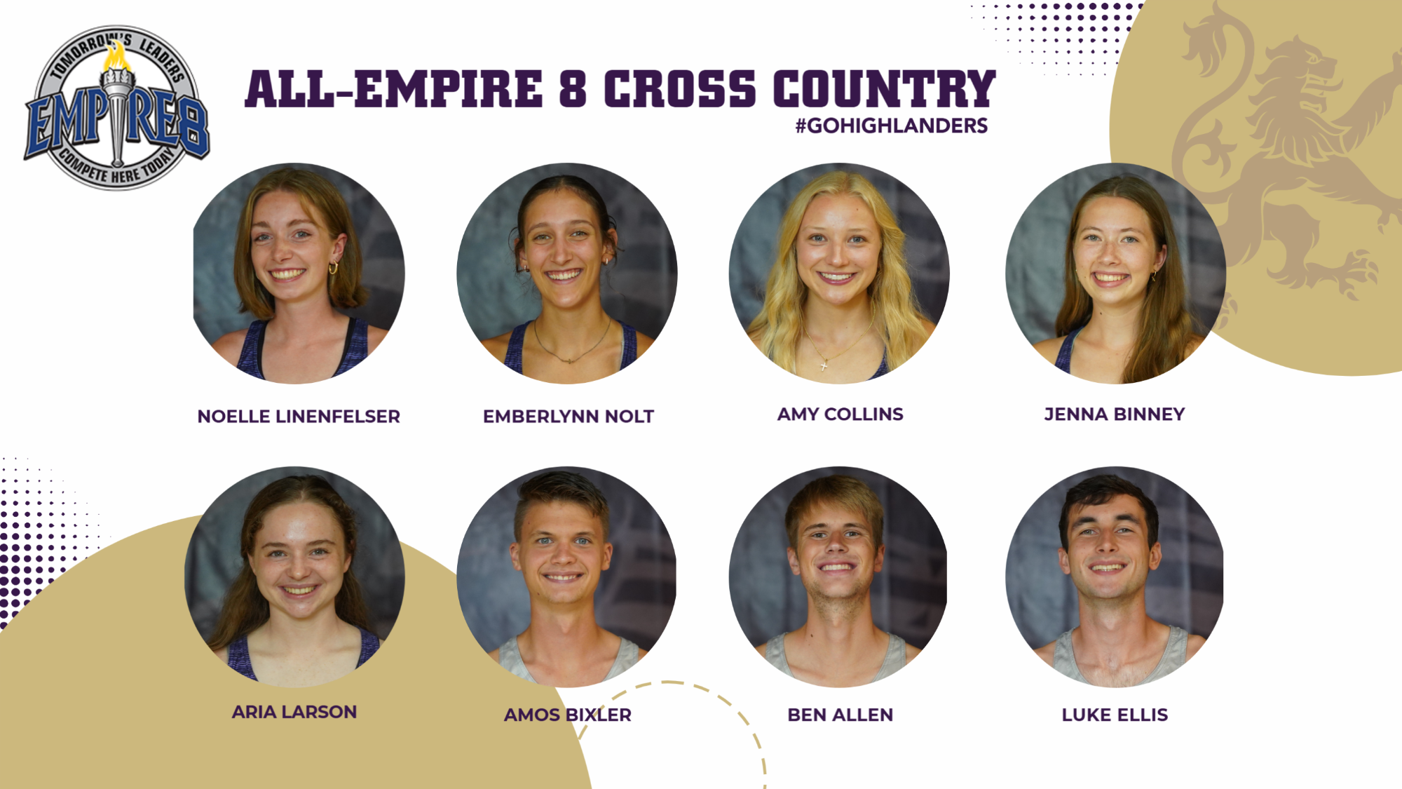 All E8 Cross Country 2025