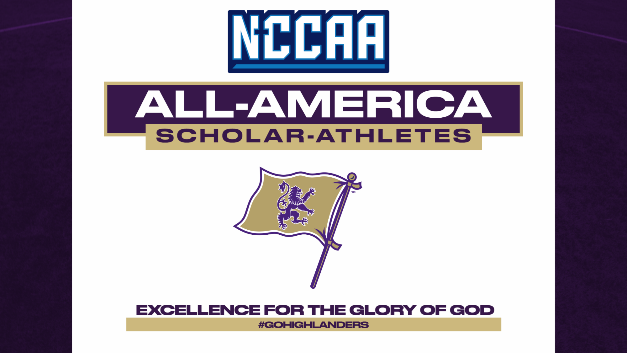 NCCAA Scholar Athletes