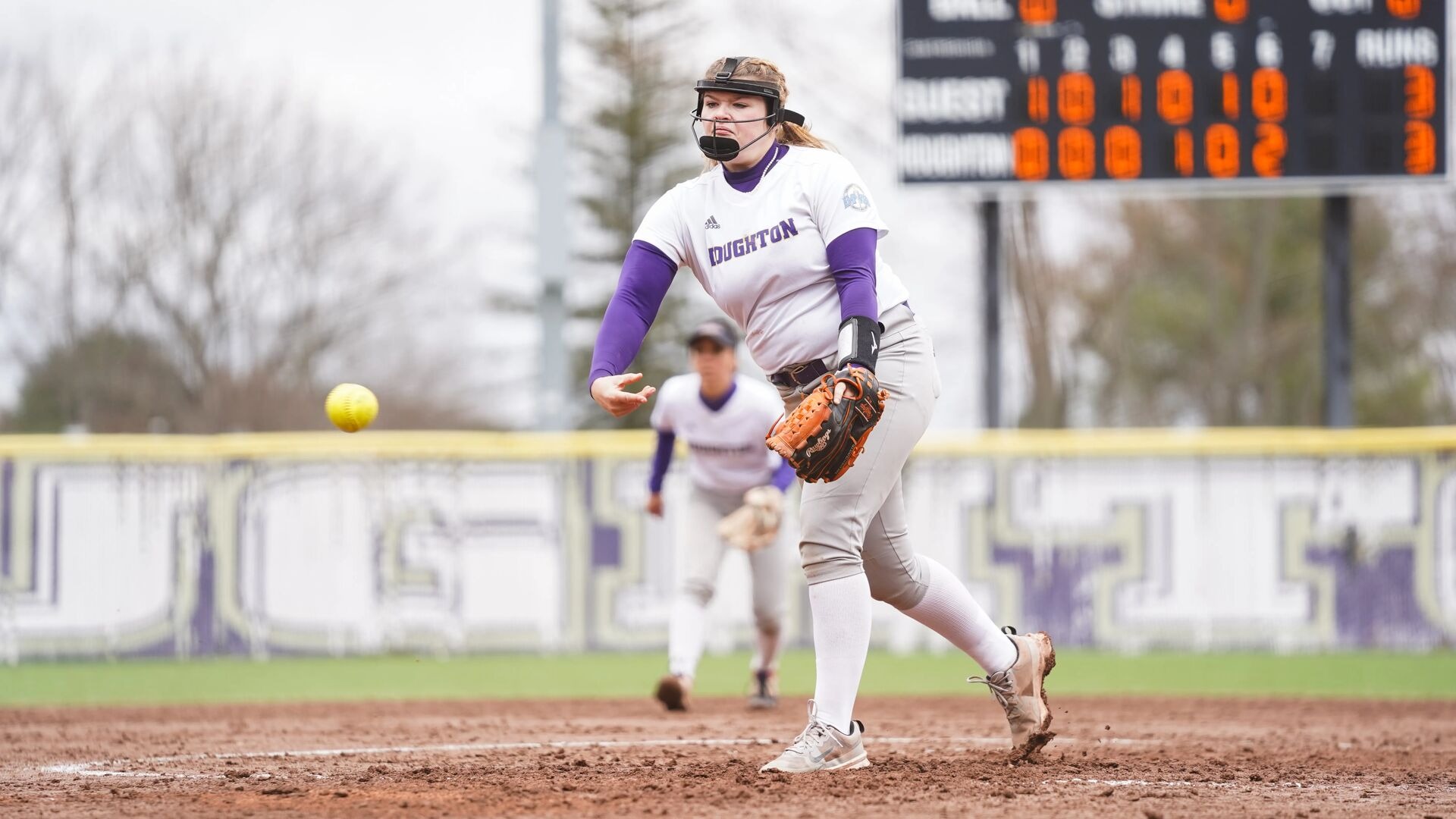 Olivia Carr delivers