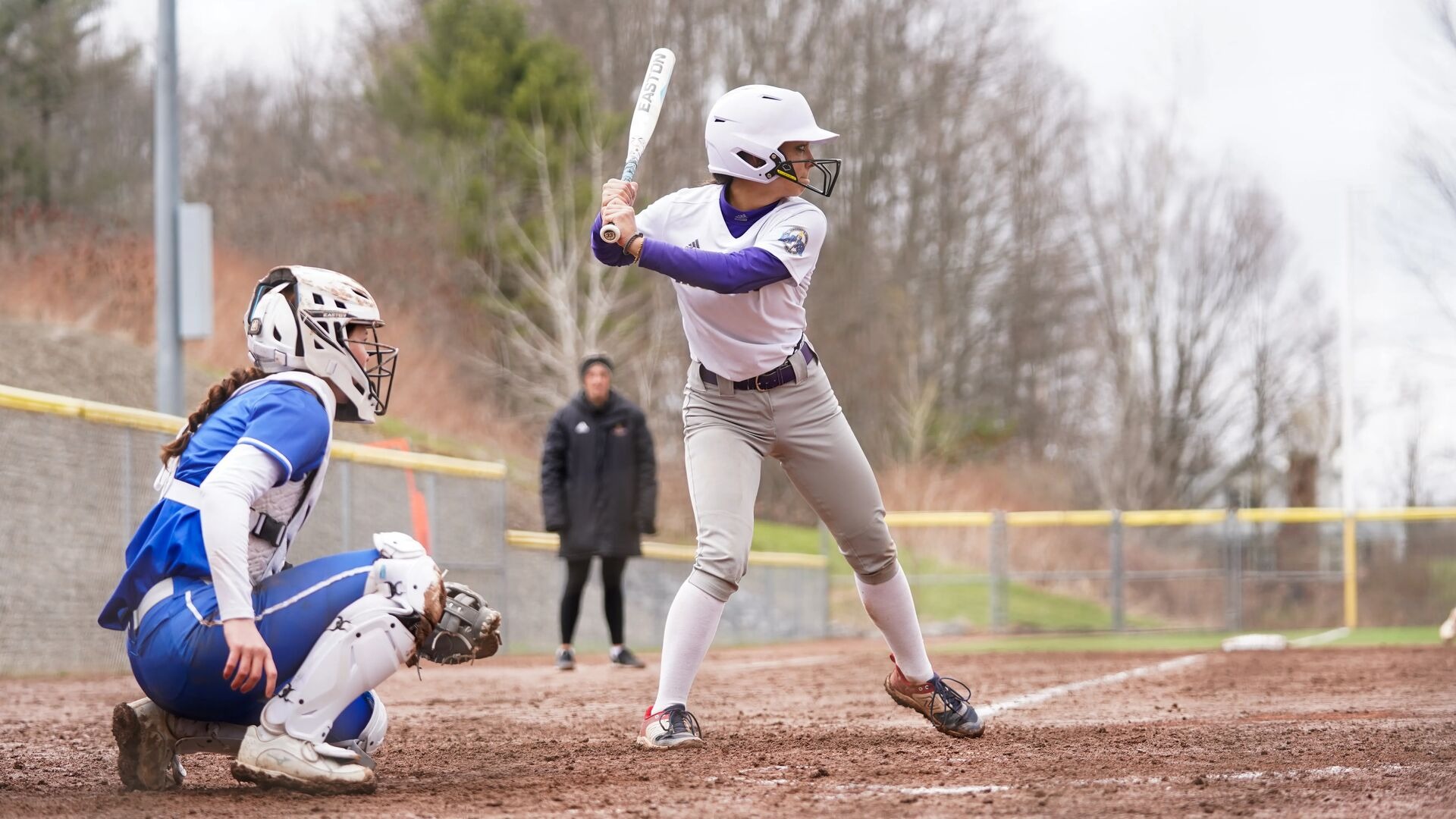 Sarah McArthur at the plate