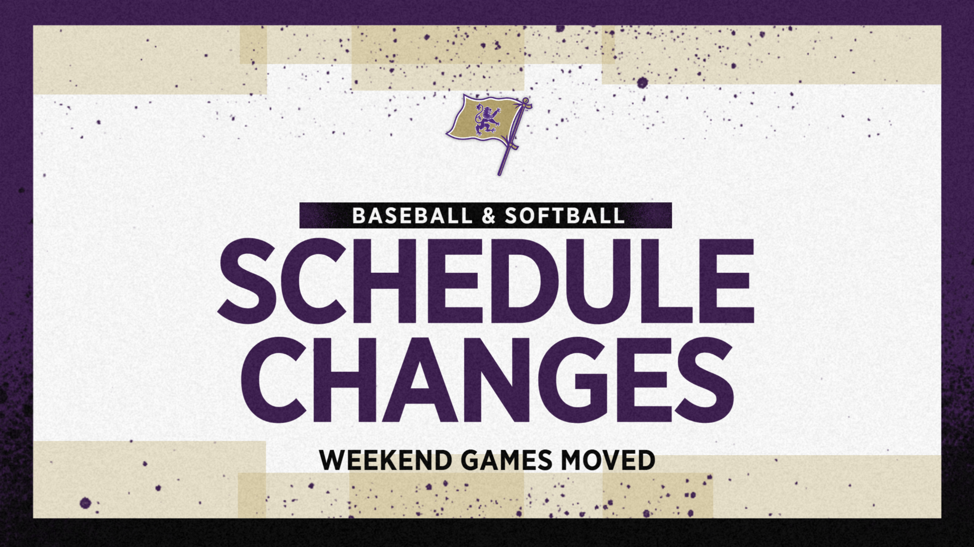 Schedule Changes