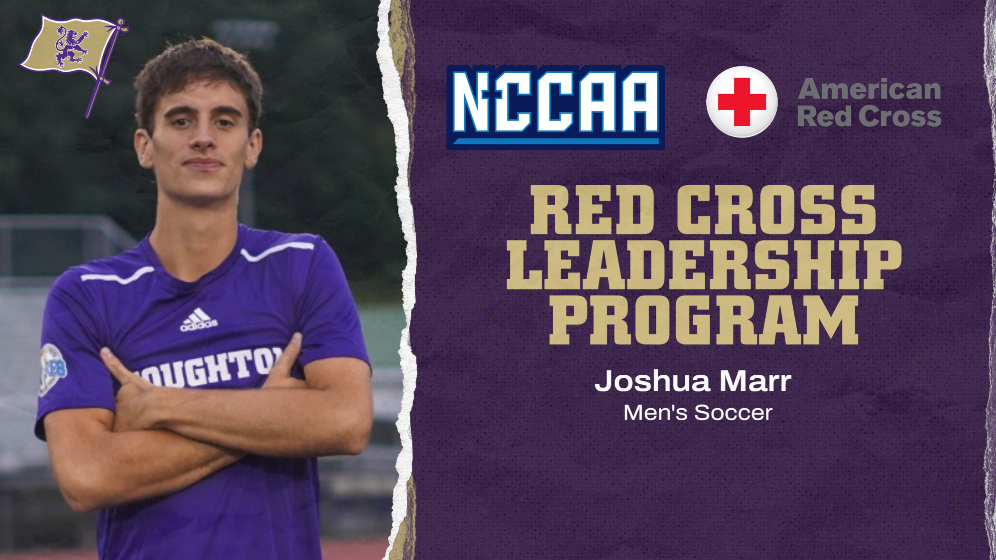 Josh Marr NCCAA Red Cross