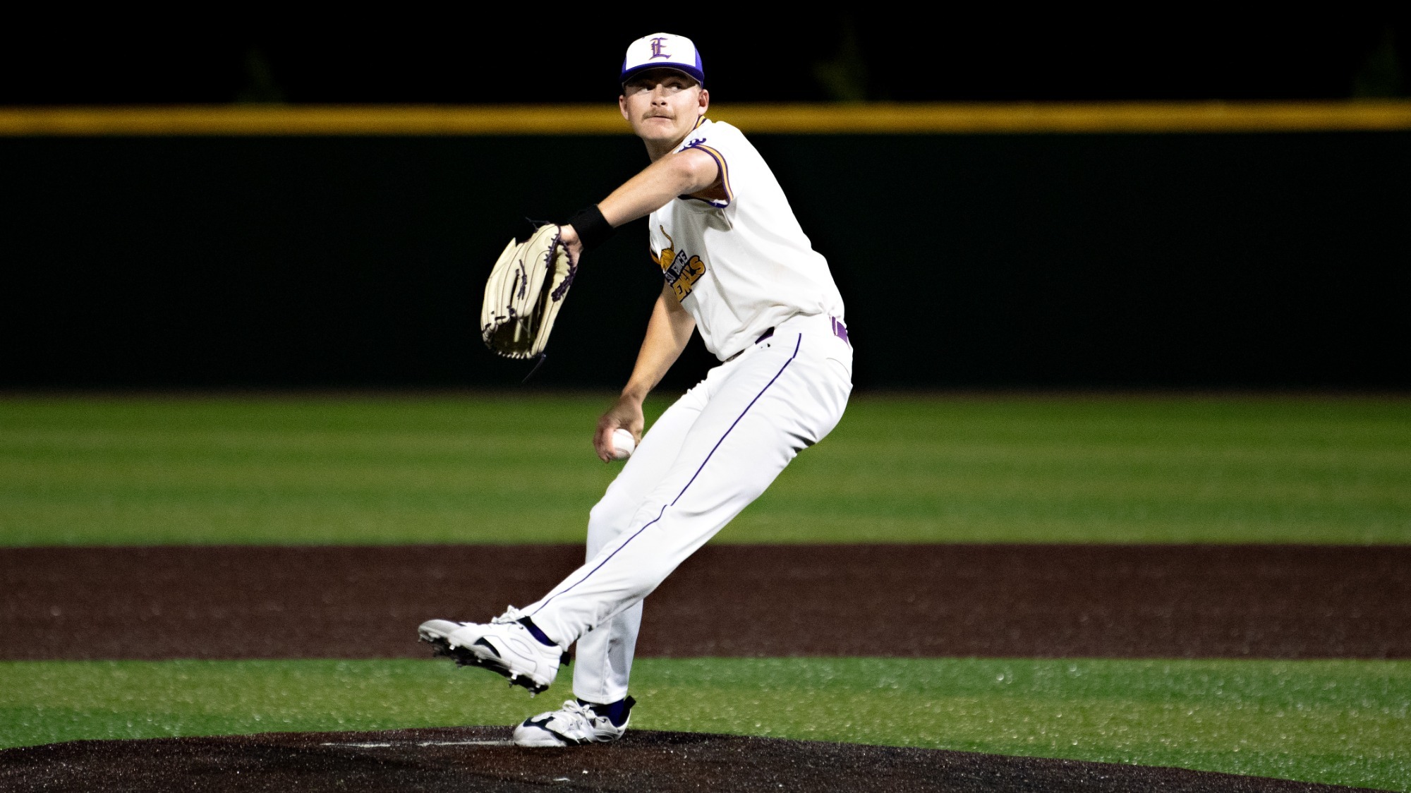 Hudson Spangler pitches against National Park
