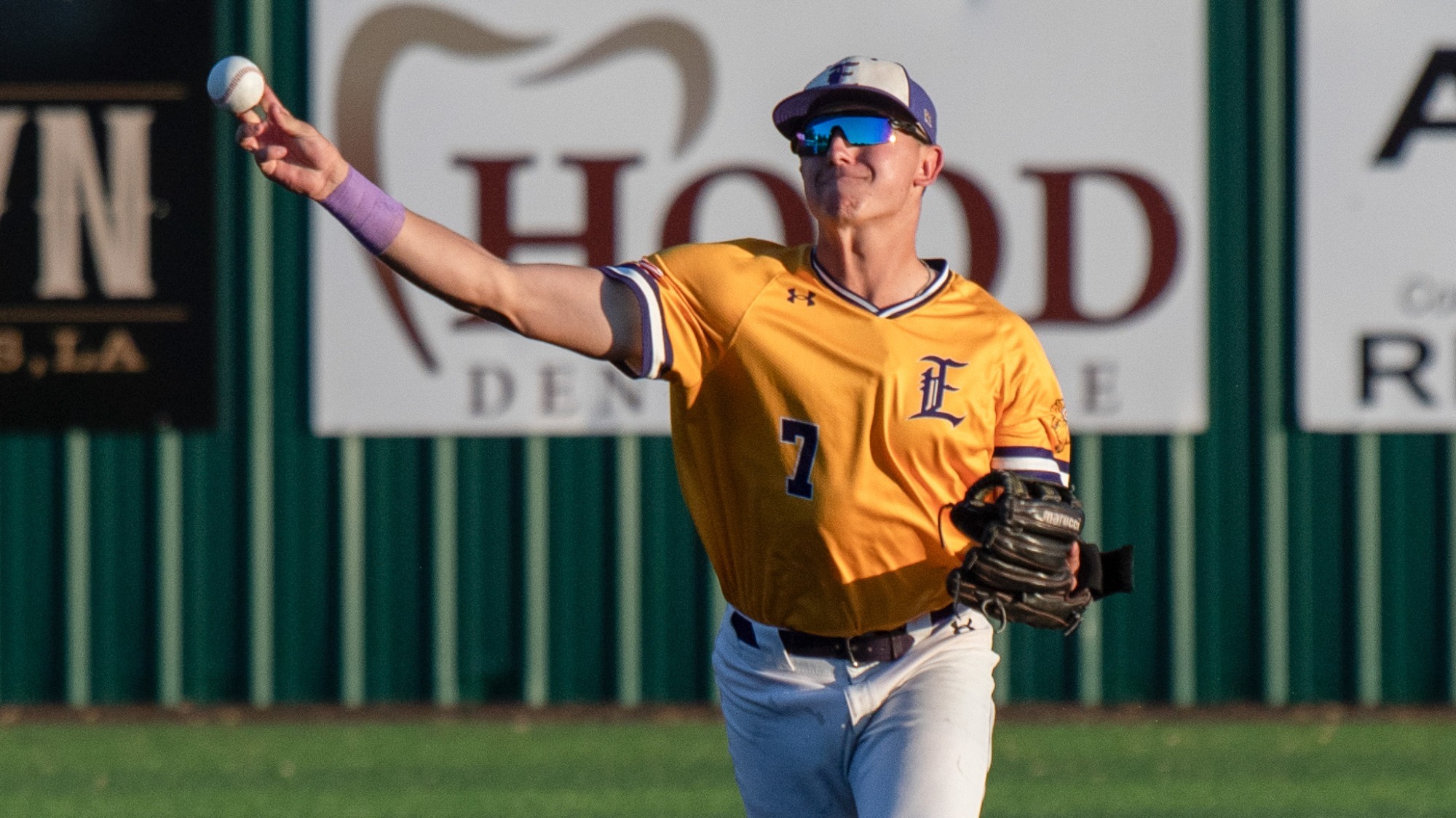 Tyson LeBlanc makes a play during action in the 2025 postseason.