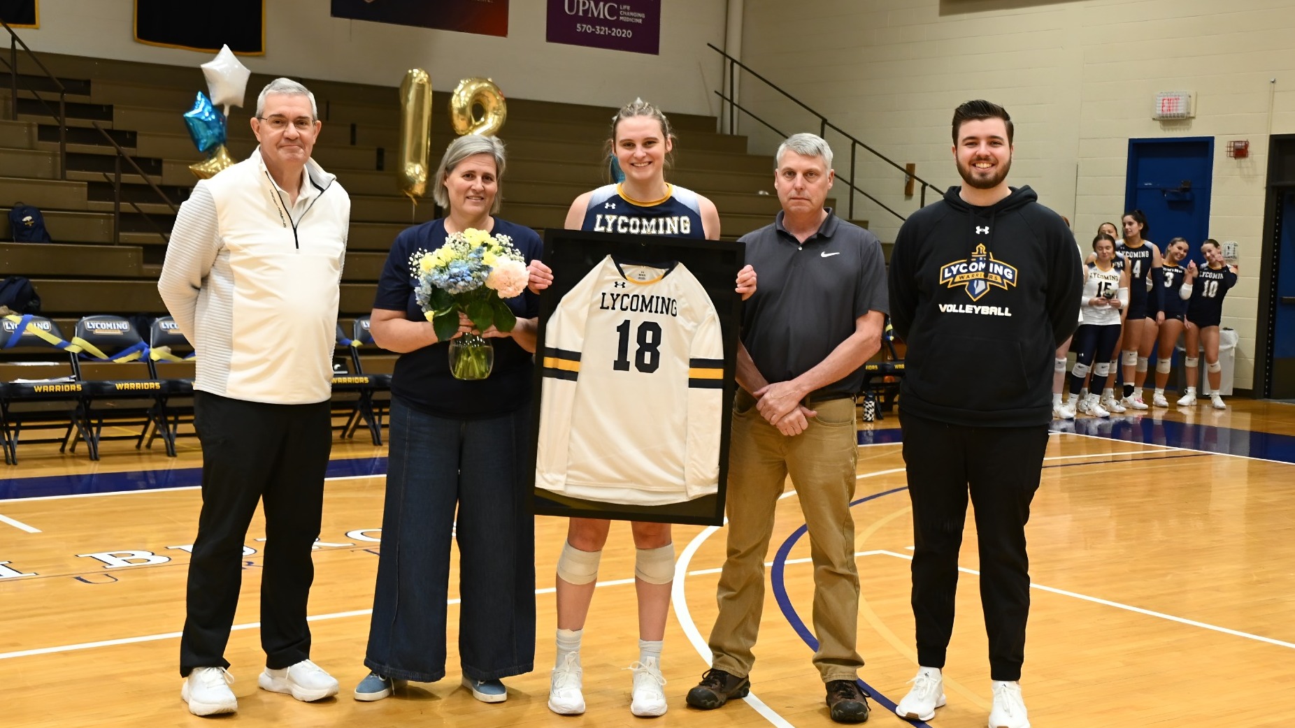 Cameron Upcraft Senior Day