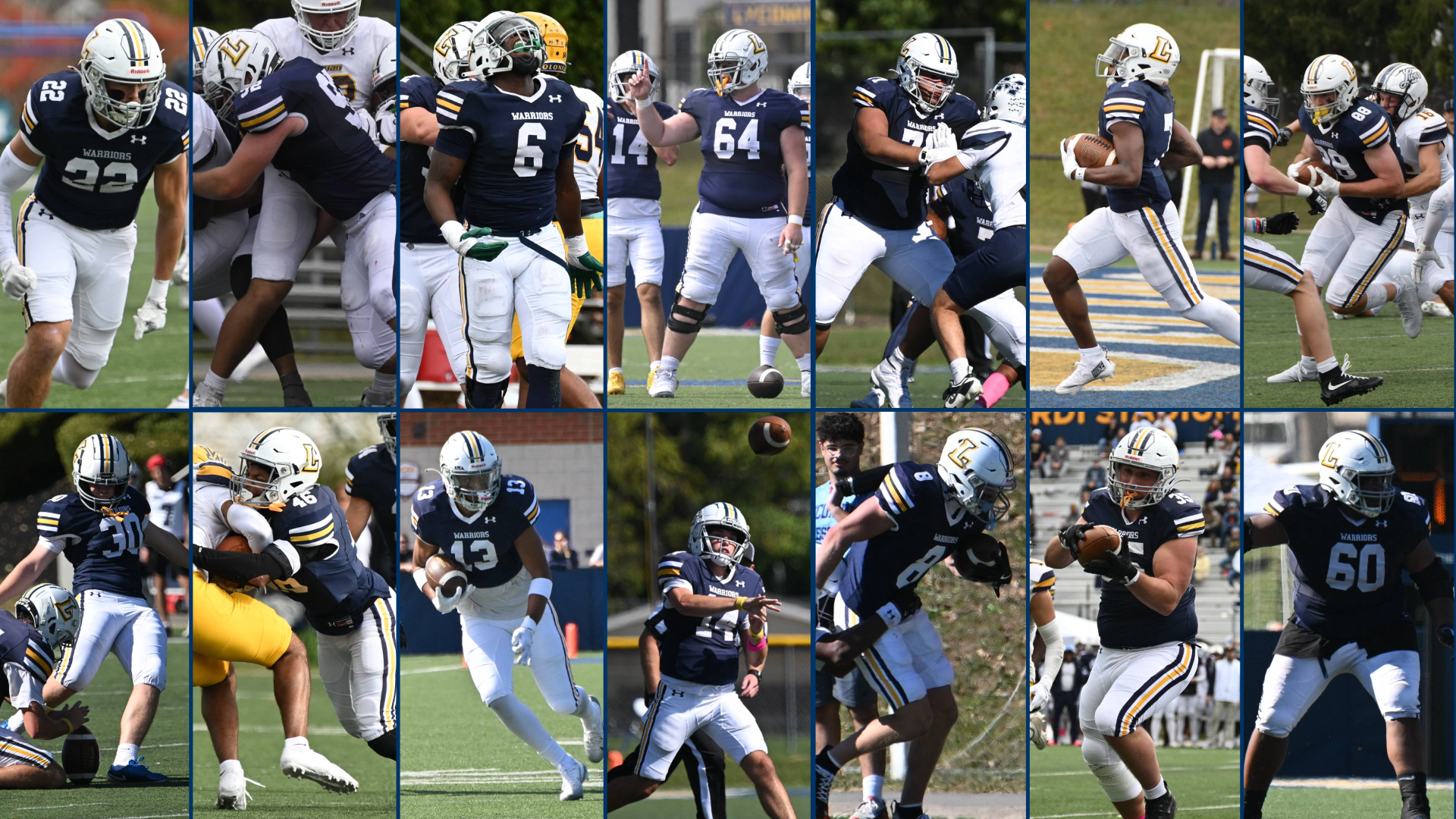 14 Warriors earned a slot on the All-Landmark Conference Team.