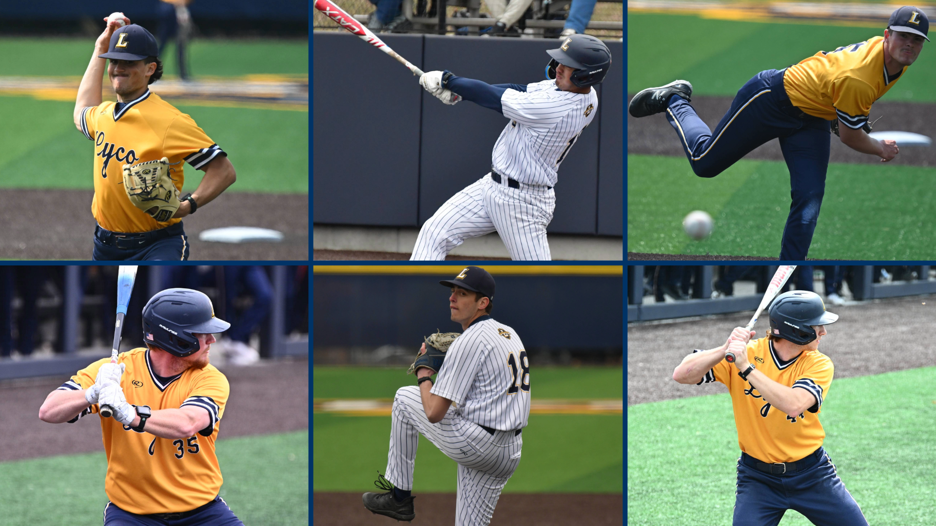 A.J. Llorente, Danny DeLucas, Grayson Rinker, Brody Lindsey, Joel Inman, Eric MacCluen