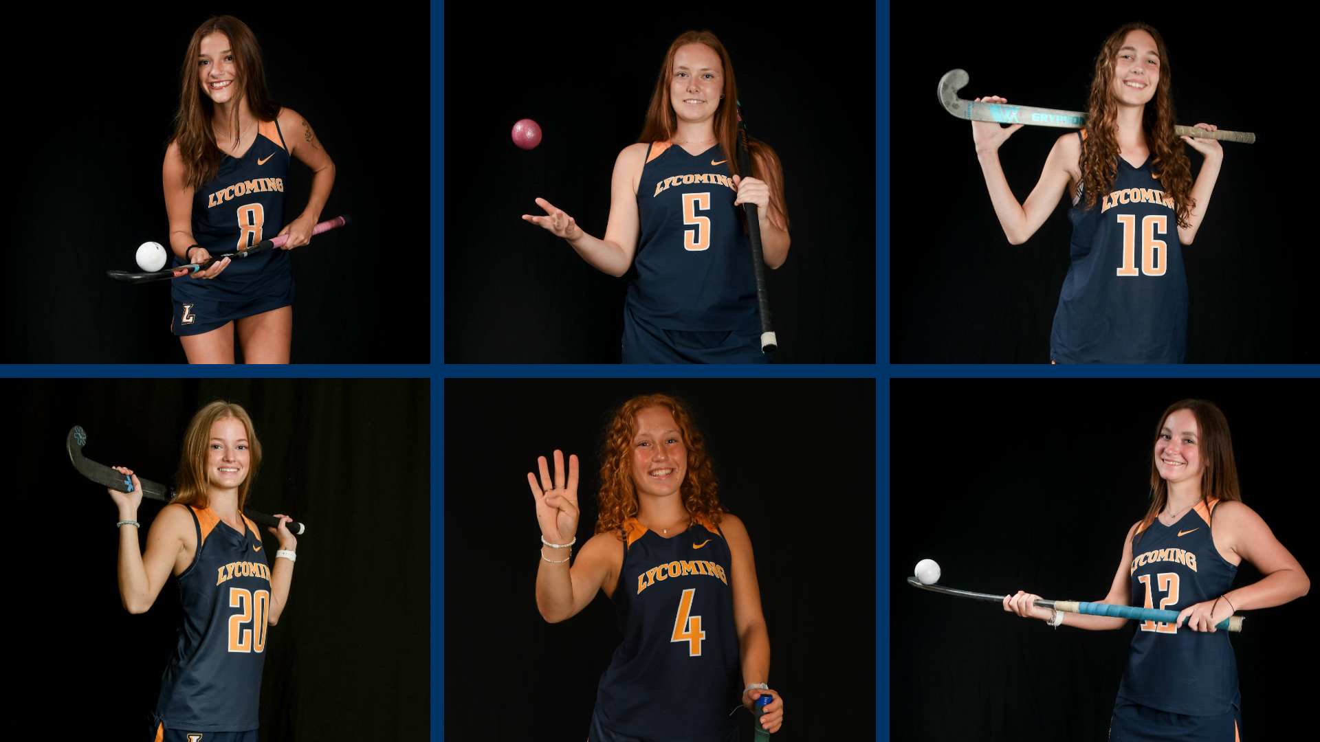 Loghan Shelly, Samantha Barile, Lacy Eckard, Dana Stumpf, Autumn Shahan, Riley Hackett