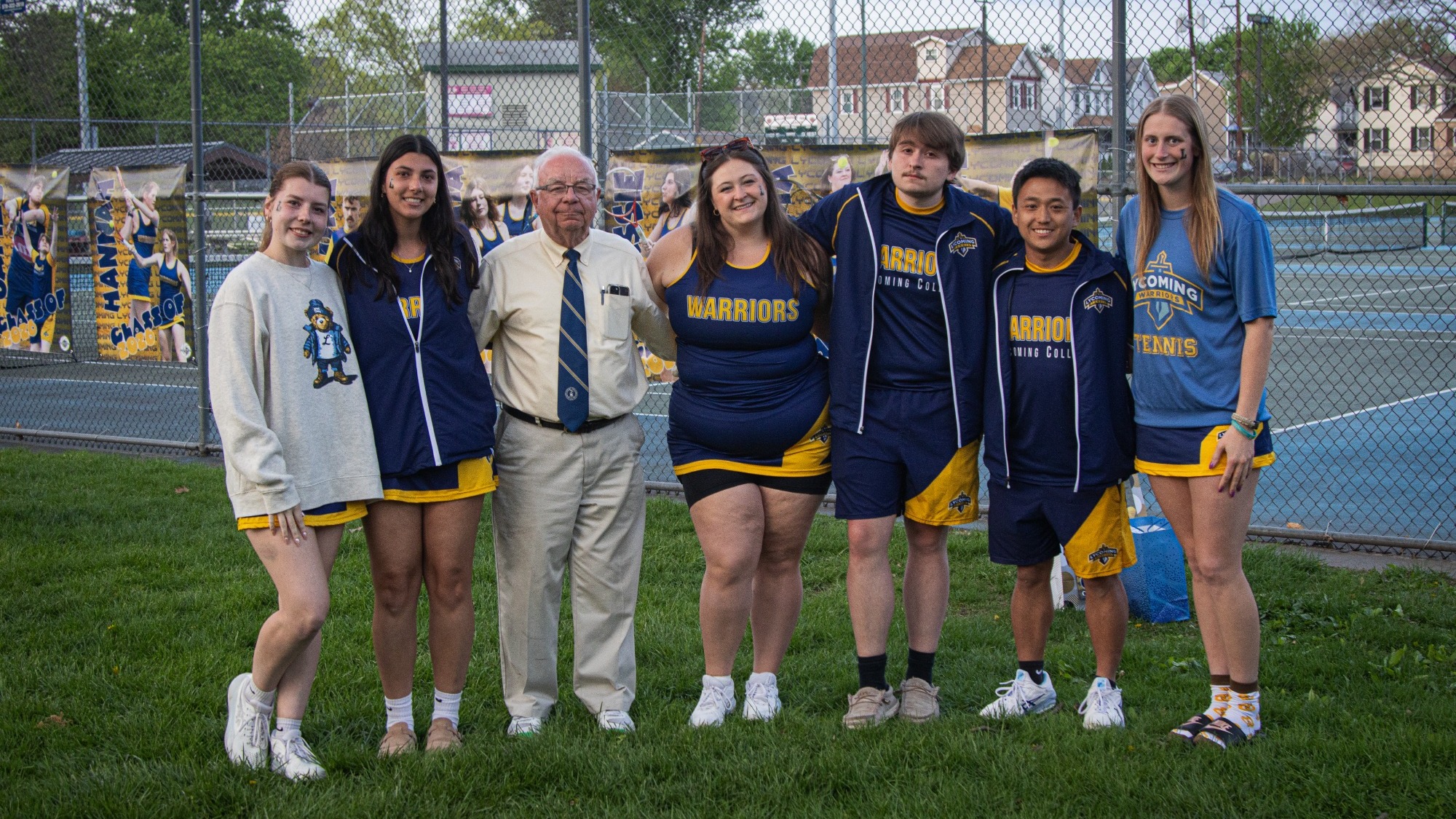 James Kerchner, Hannah Wood, Josh Neidert, Joel Reid, Emma Kelchner, Cassie Conner, Greta Kimble
