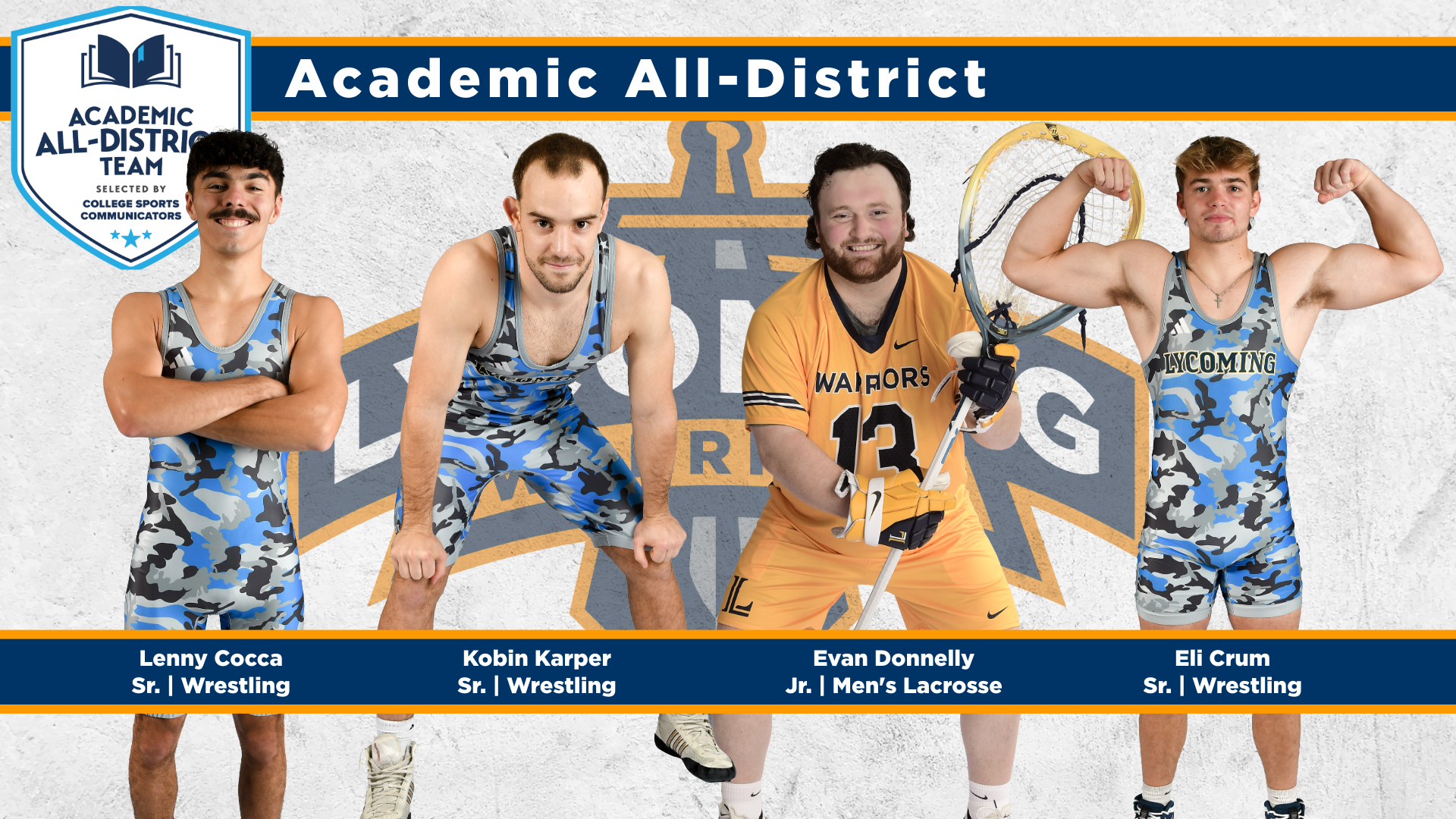 Lenny Cocca, Kobin Karper, Evan Donnelly, Eli Crum