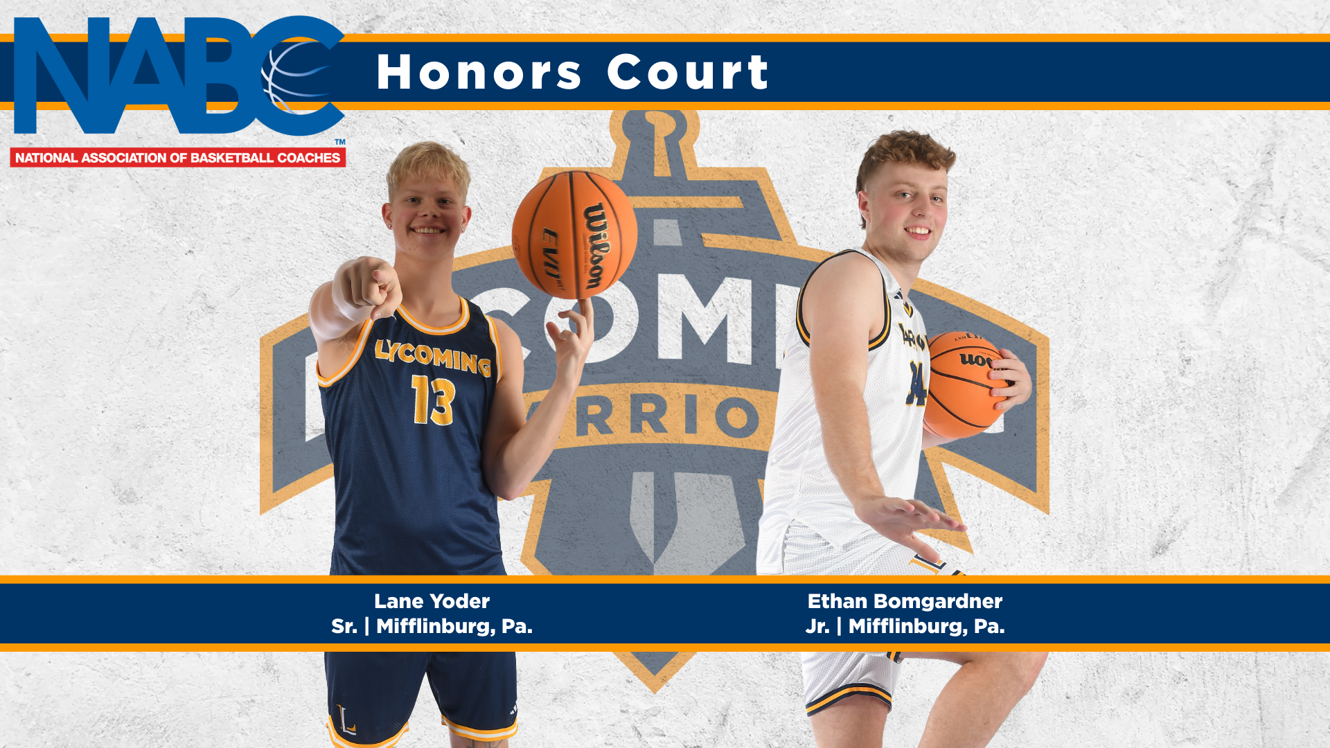 Lane Yoder, Ethan Bomgardner