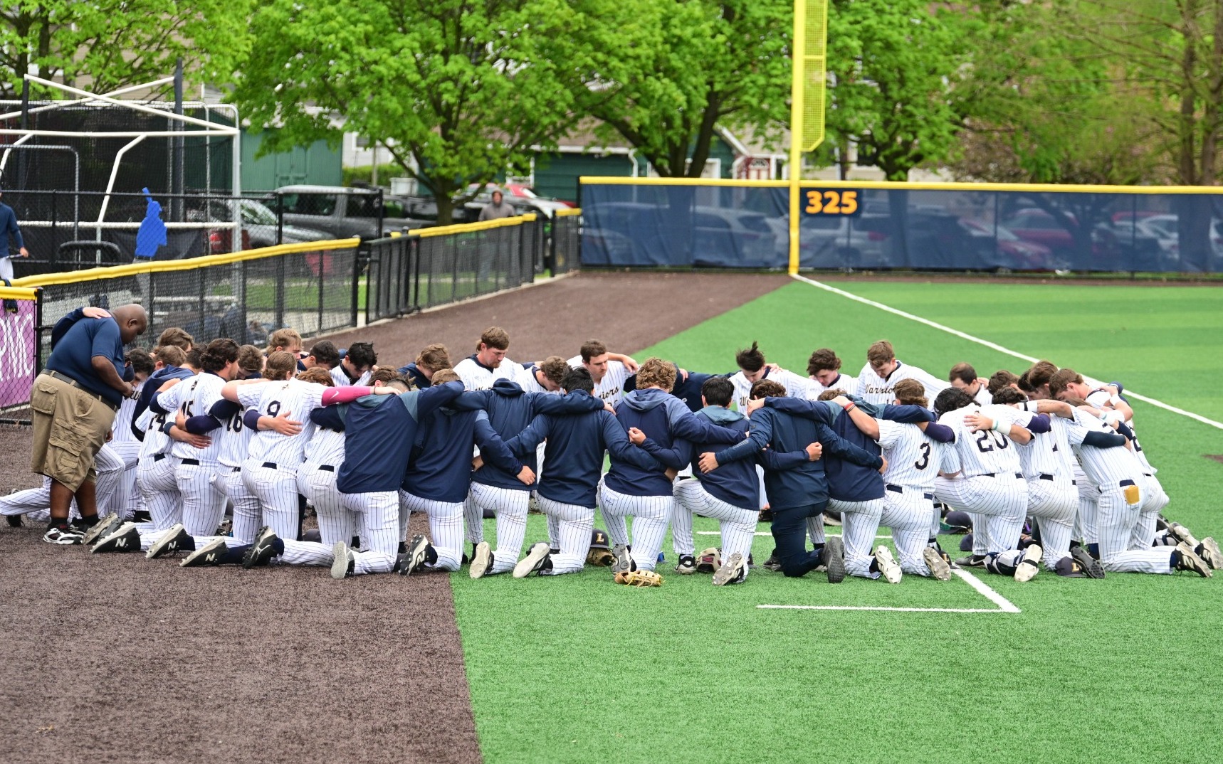 Team huddle