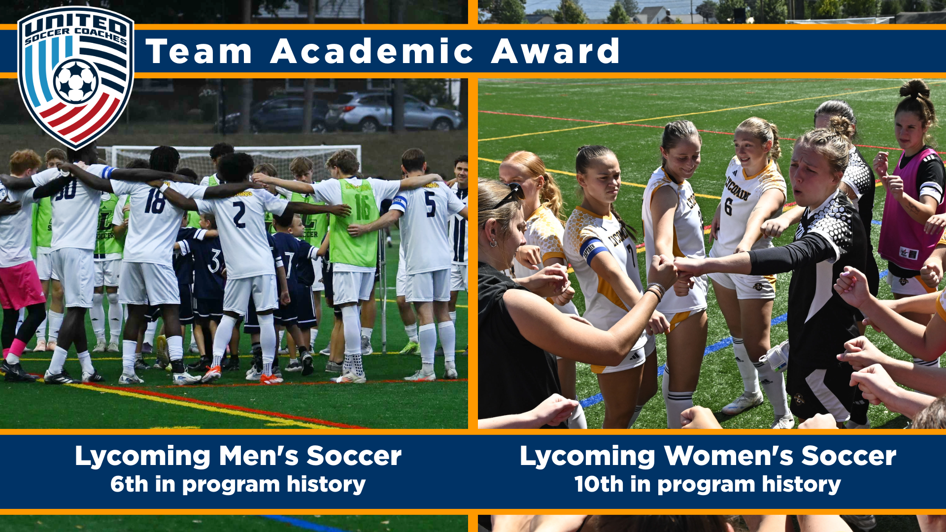 MSOC/WSOC Team Academic Awards