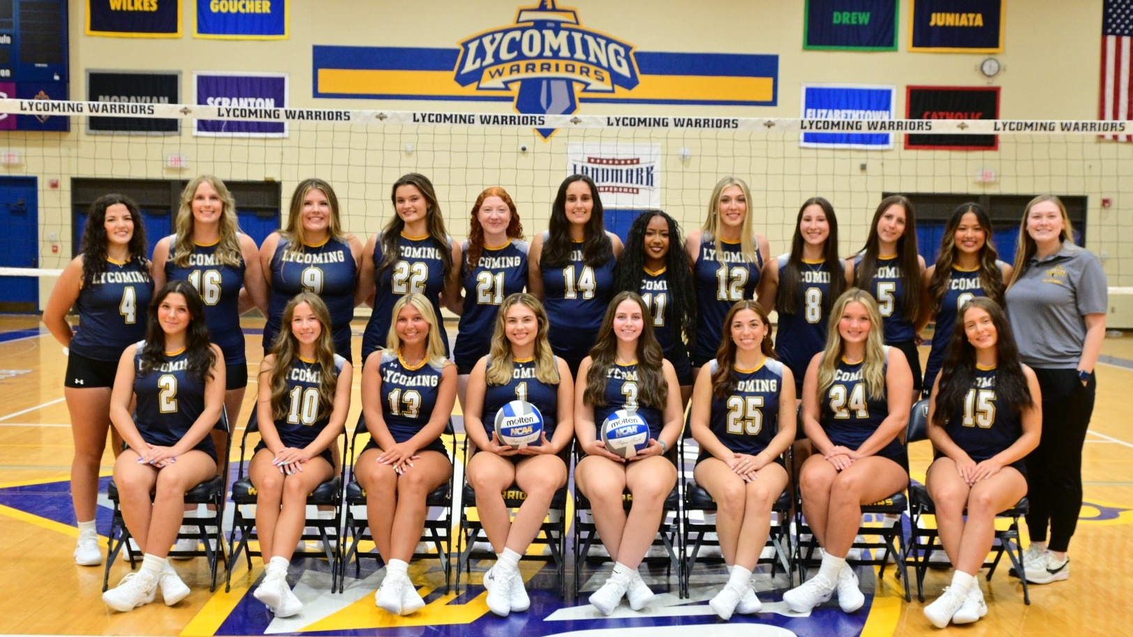 2026 Lycoming Volleyball Team