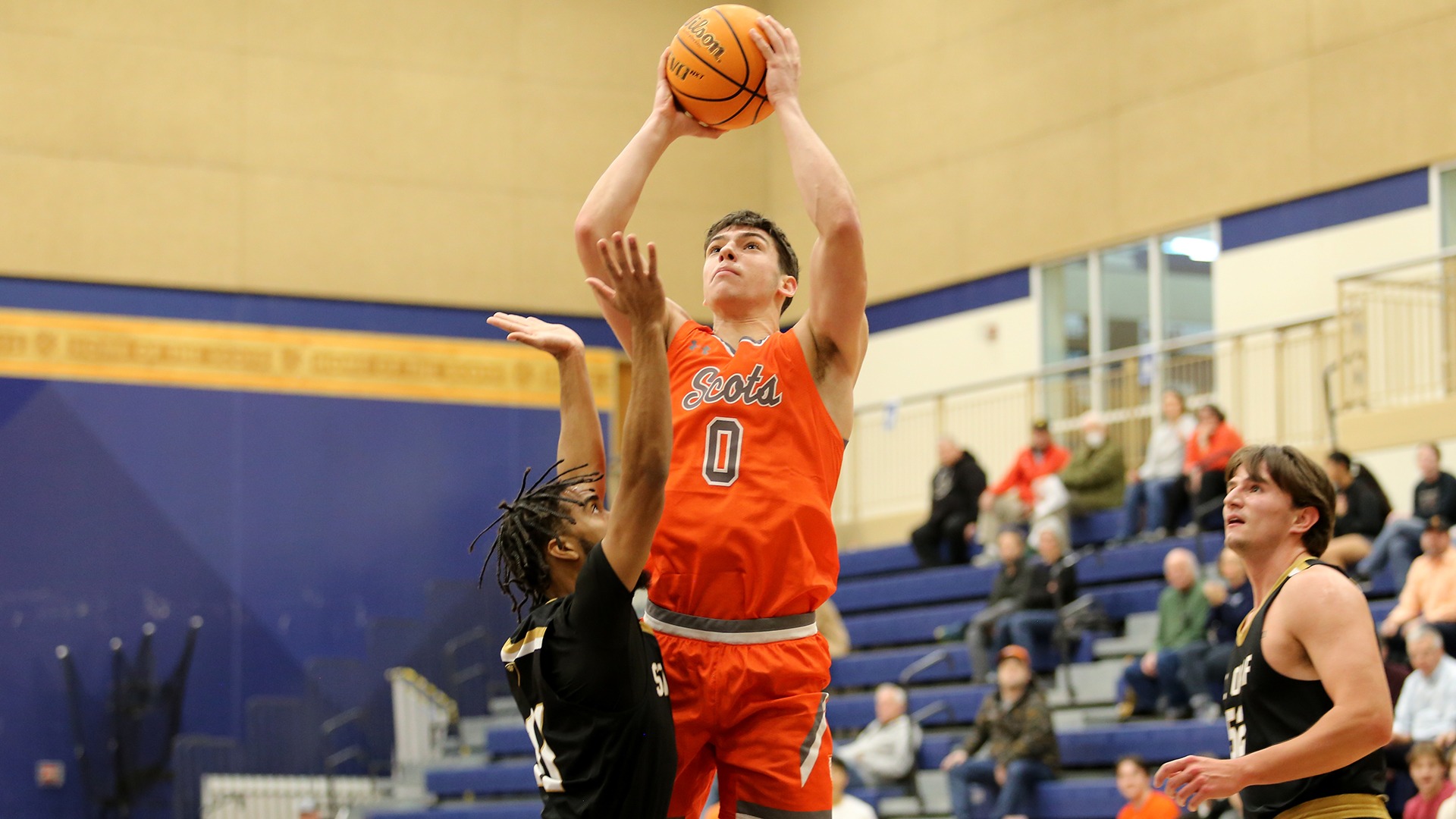 Men’s Basketball Shannon, Wentz Lead Scots Past St. Olaf, 8682 Macalester College Athletics