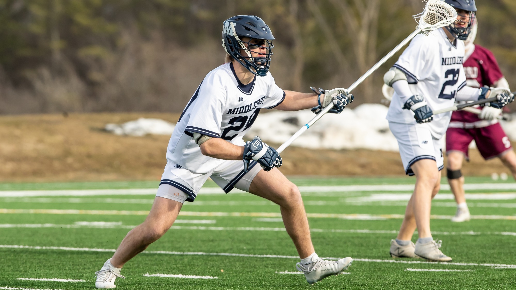 5 Men’s Lacrosse Pulls Away From 11 Amherst 1711 Middlebury College