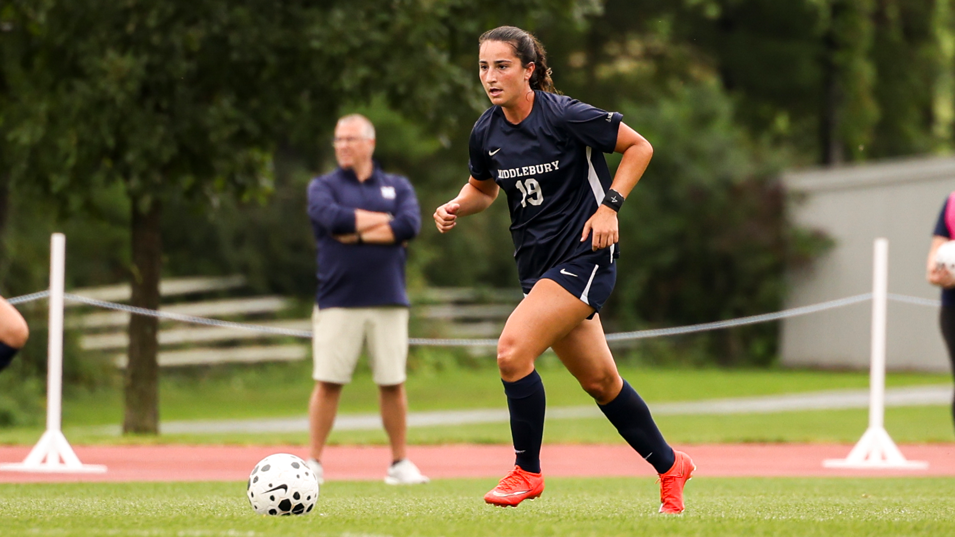 Victoria Quagrello in action against Vassar.