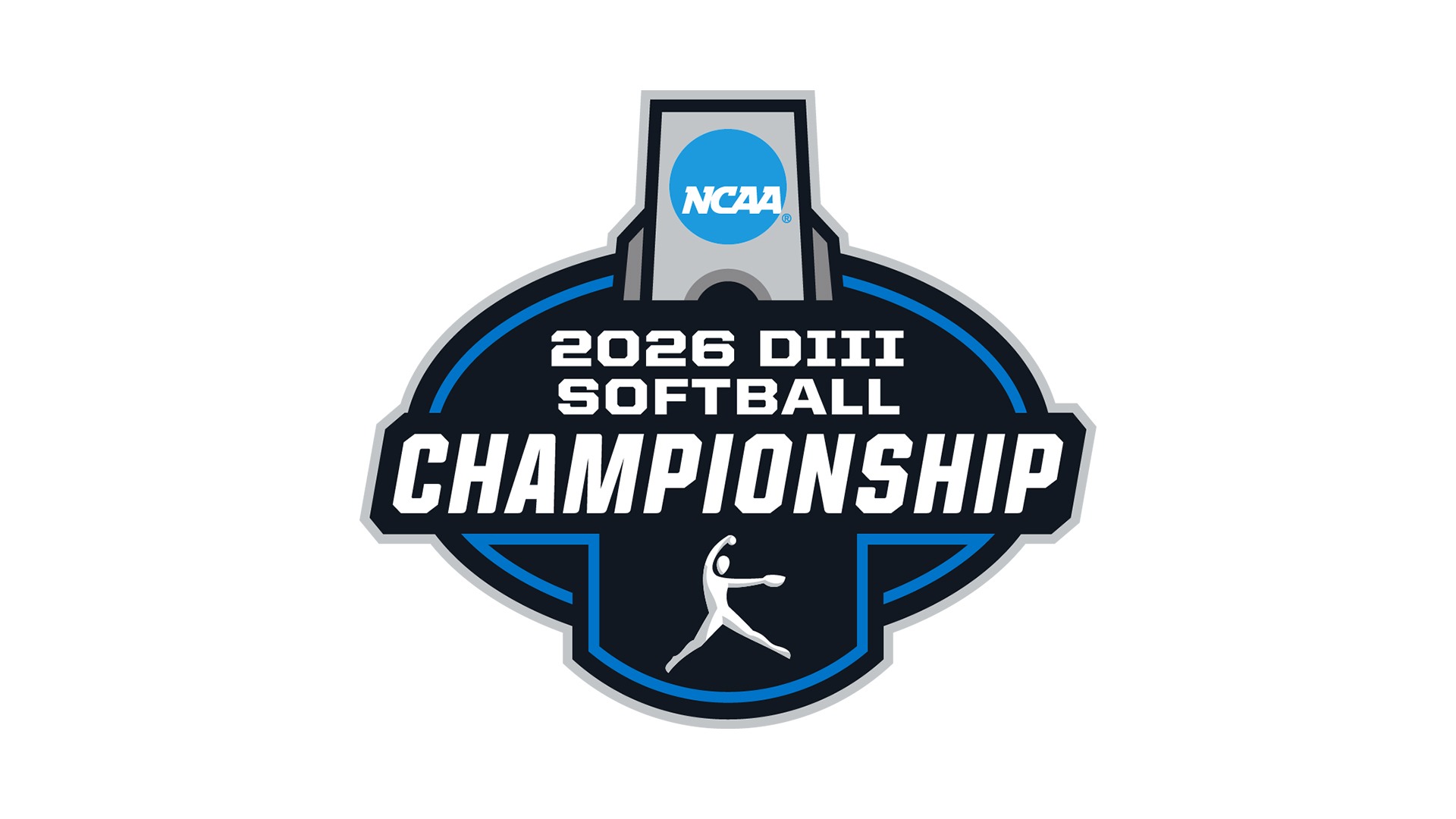 The 2026 NCAA Division III Softball Championship logo.
