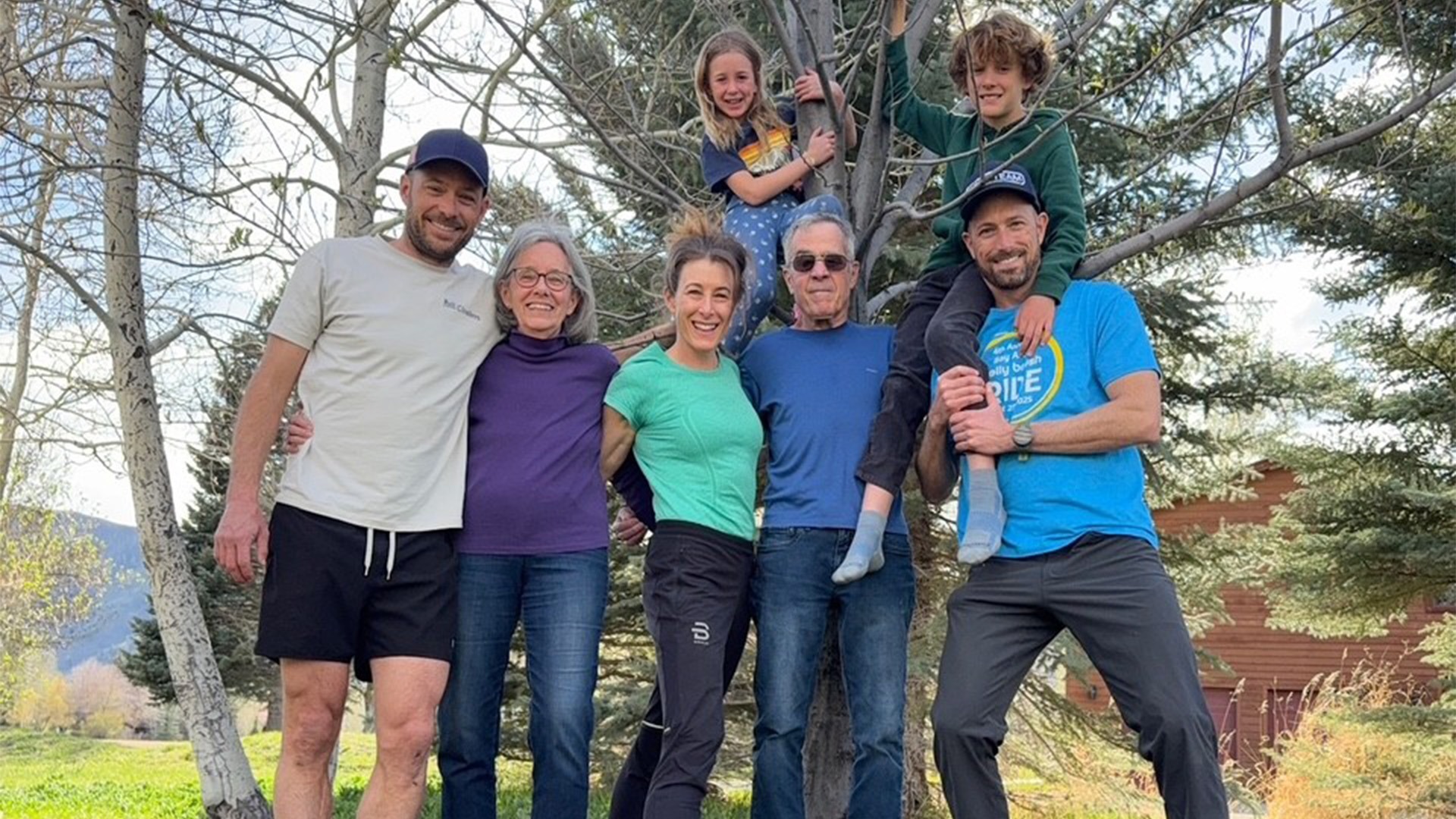 The Whitcomb Family, featuring three Middlebury College graduates.