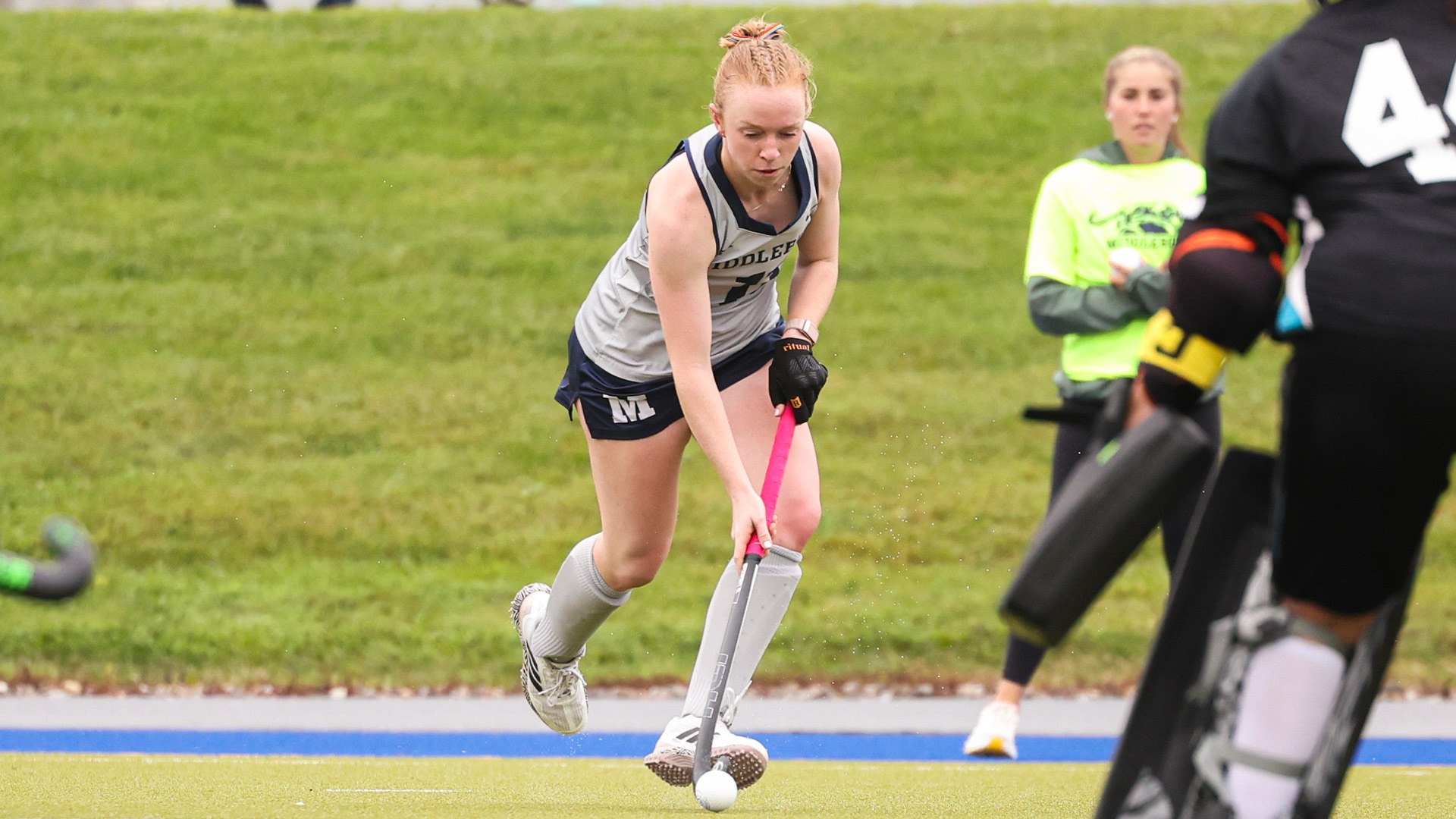 Emma McNealy carves a path through the Continental defense.