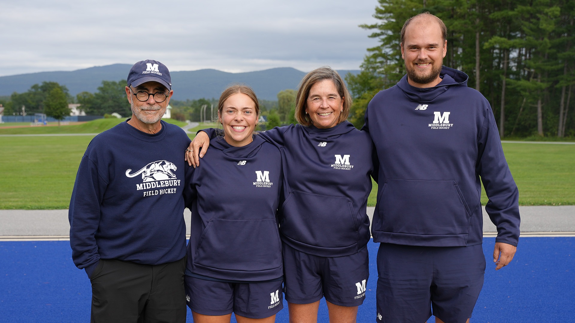 L to R: Dave Cotner, Jackie Mountford, Katharine DeLorenzo, Noah den Hartog