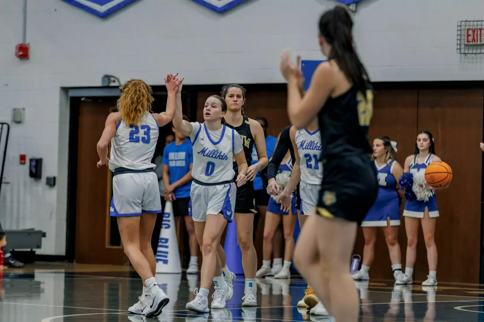 wbb high five young and dudley
