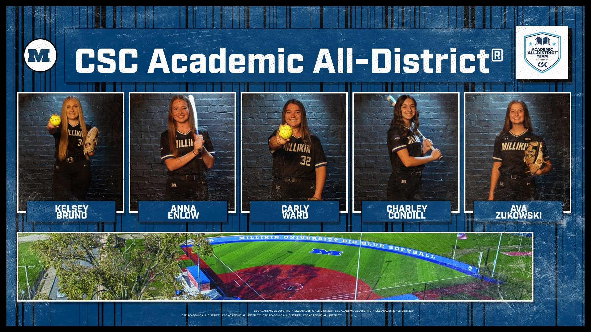 softball academic all-district 2025