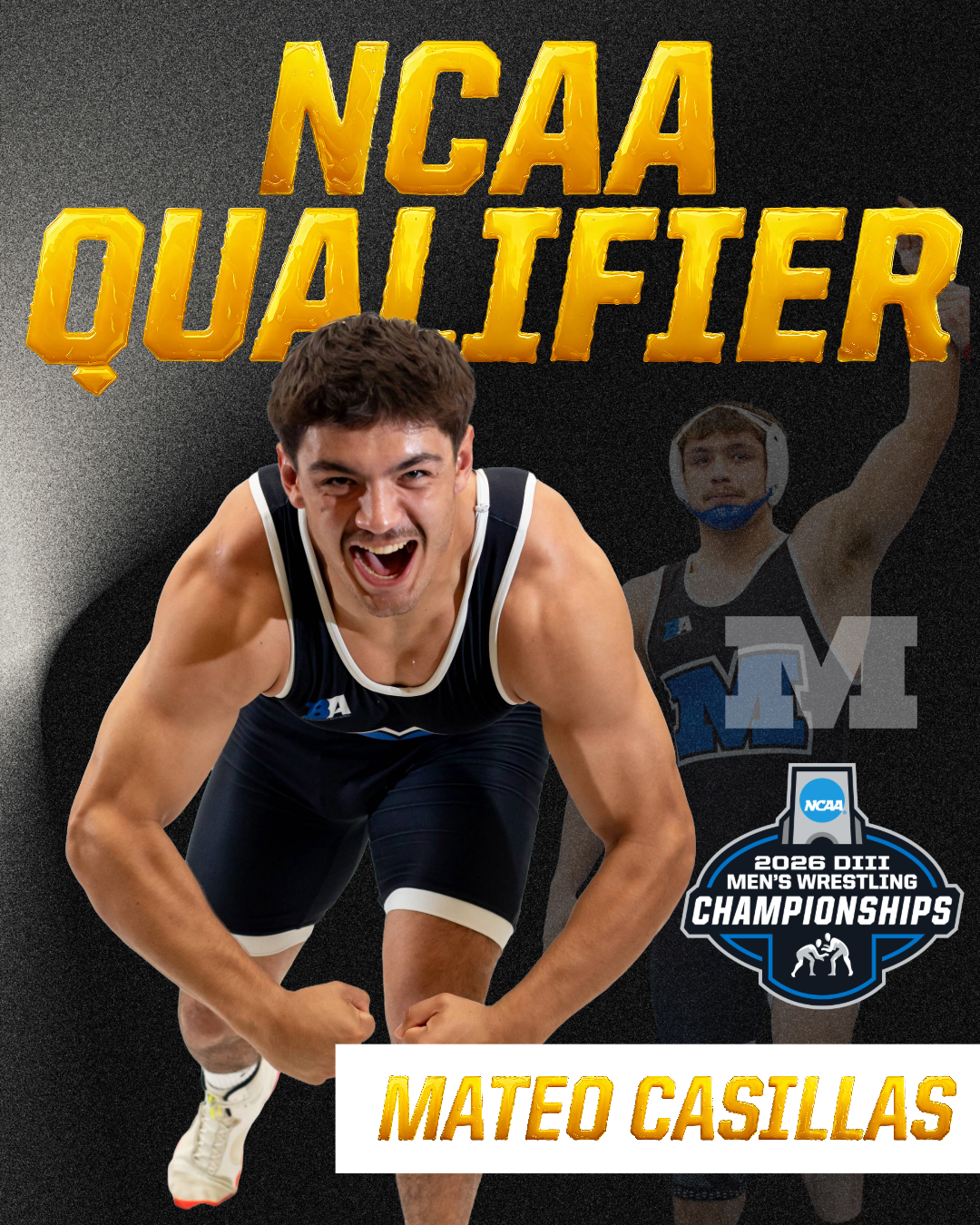 casillas NCAA qualifier Graphic
