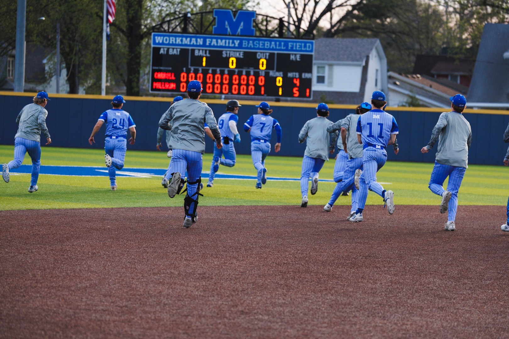 Millikin Baseball team