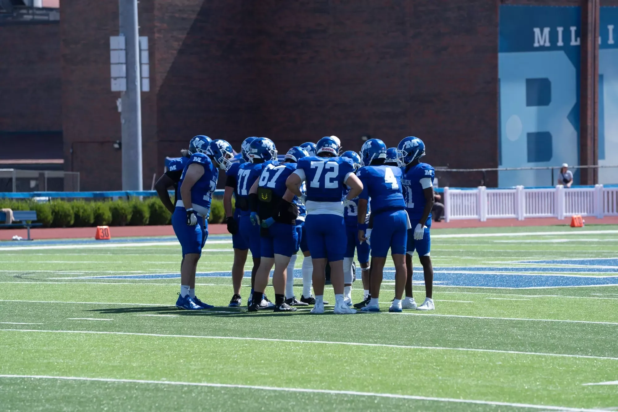 FB huddles against Luther