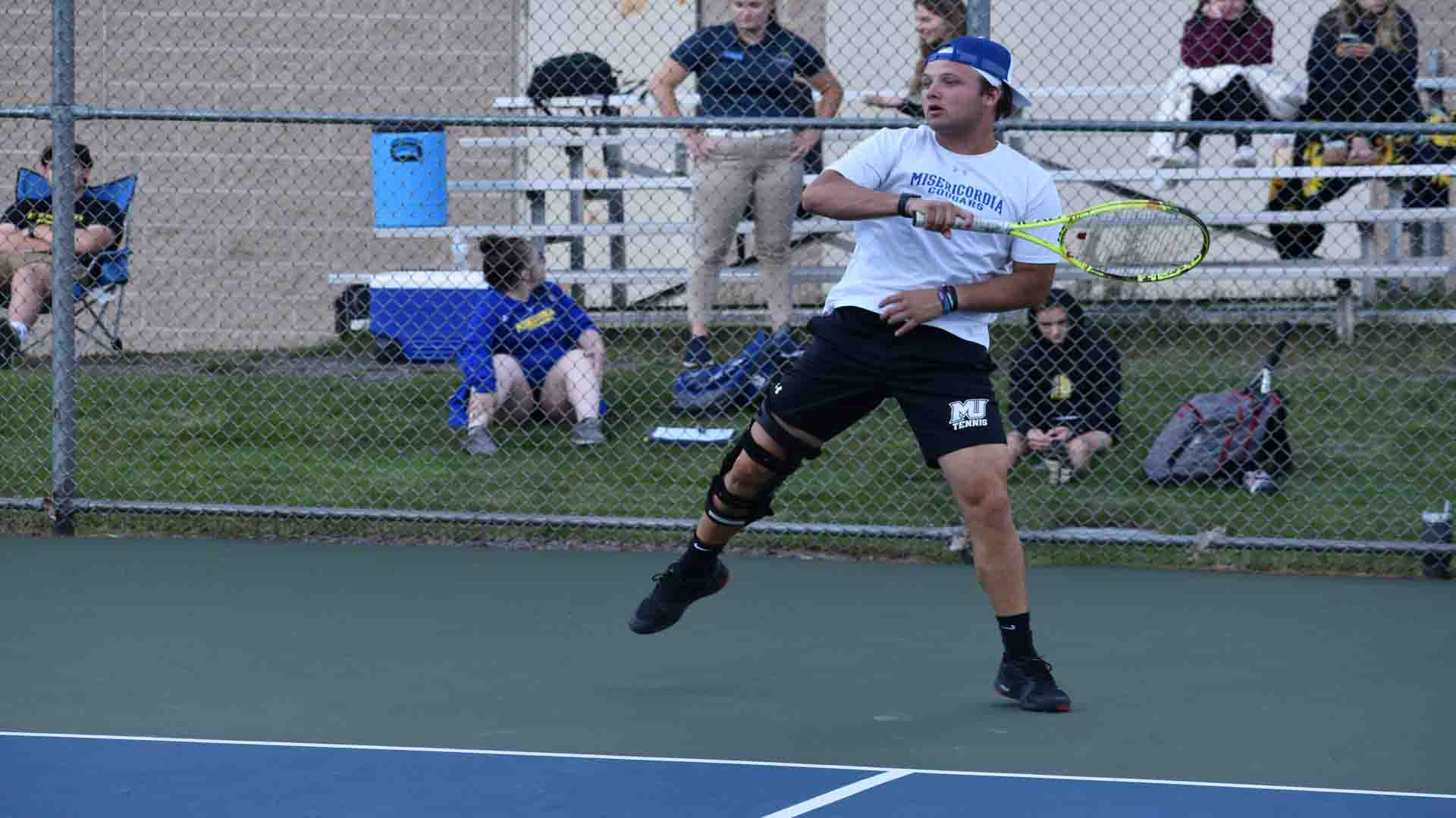 MU Men's Tennis Falls to Lycoming - Misericordia University Athletics