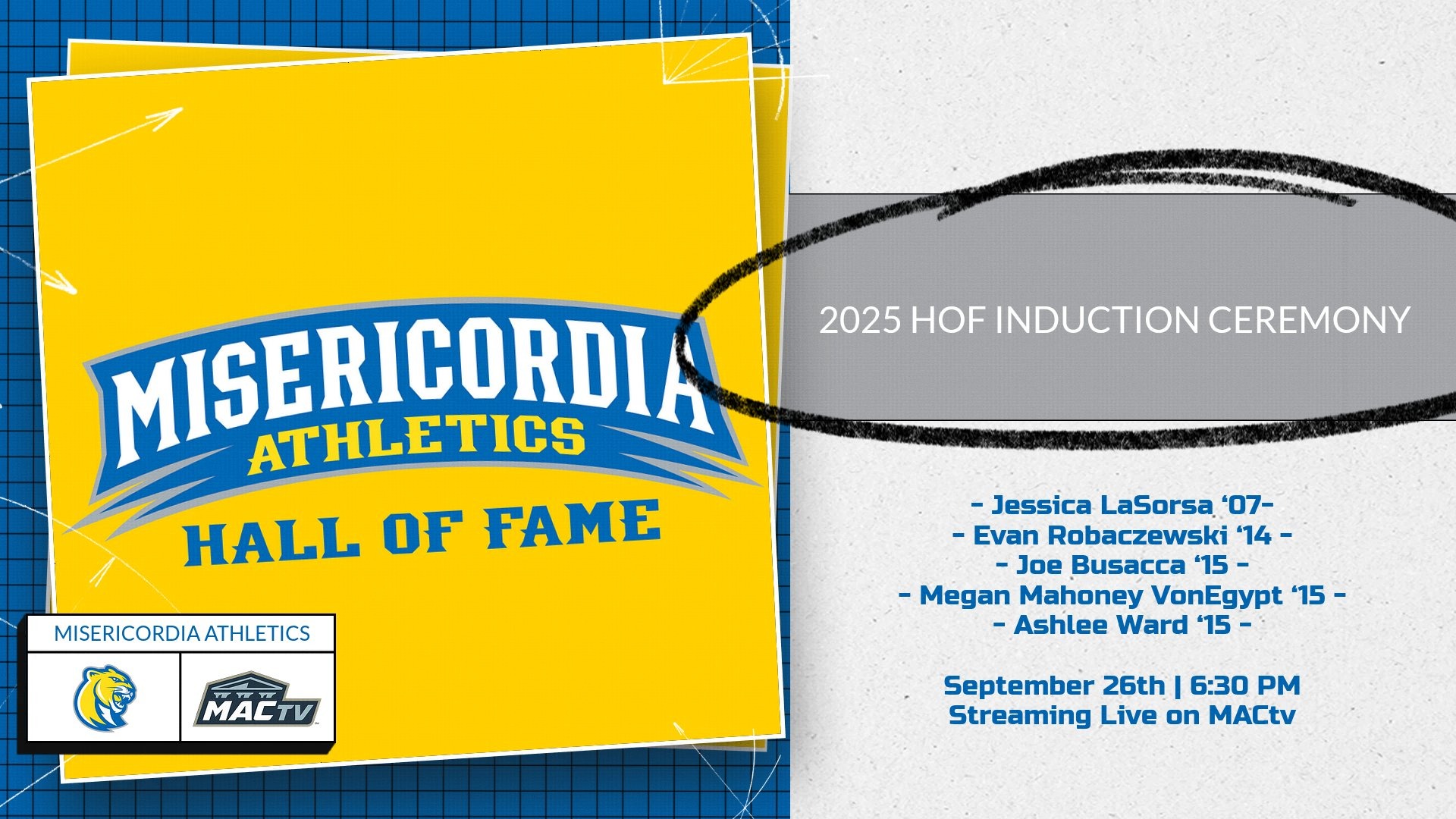 2025 Hall of Fame Graphic