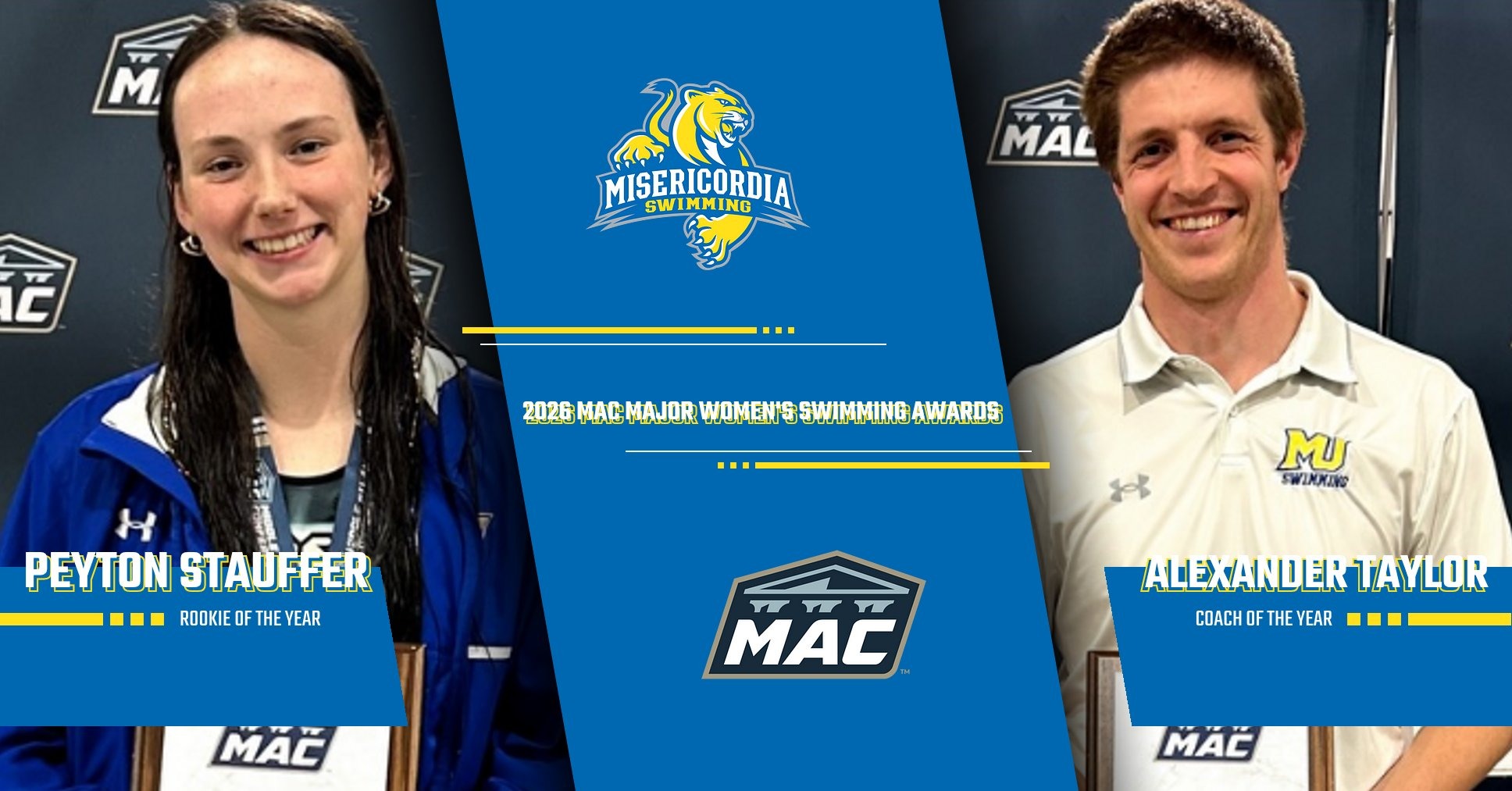 2026 MAC Women’s Swimming Major Award Winners