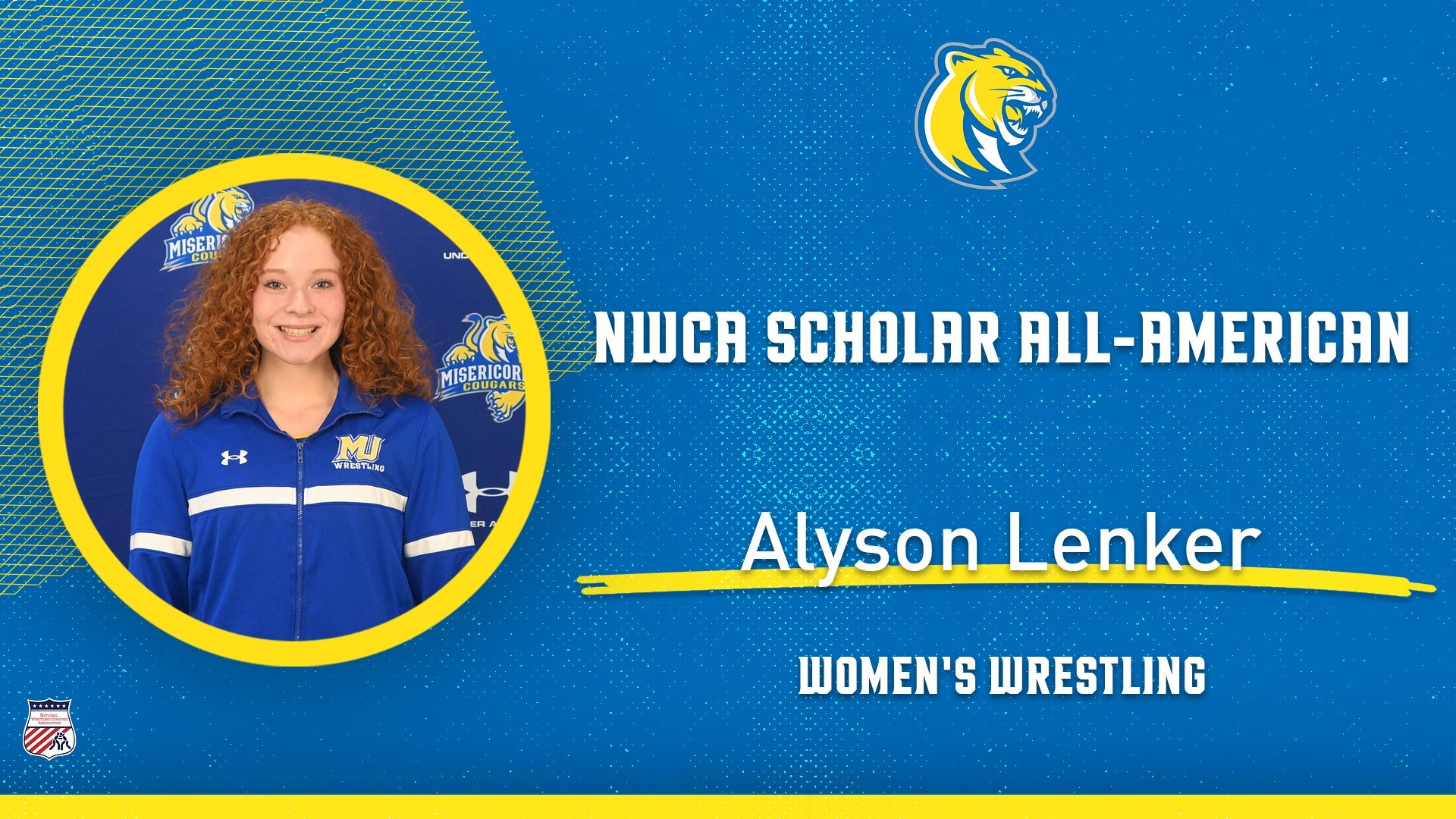 Lenker NWCA Scholar All-American