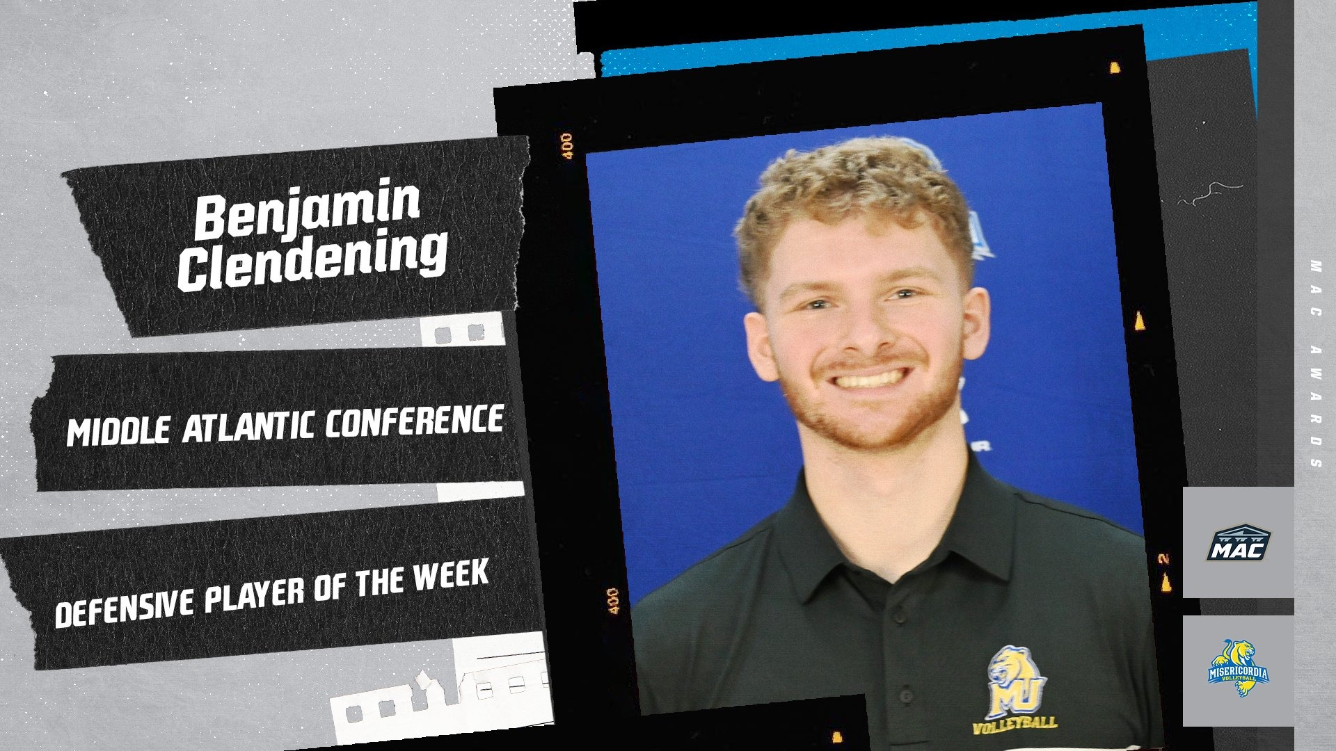 Benjamin Clendening MAC DPOTW