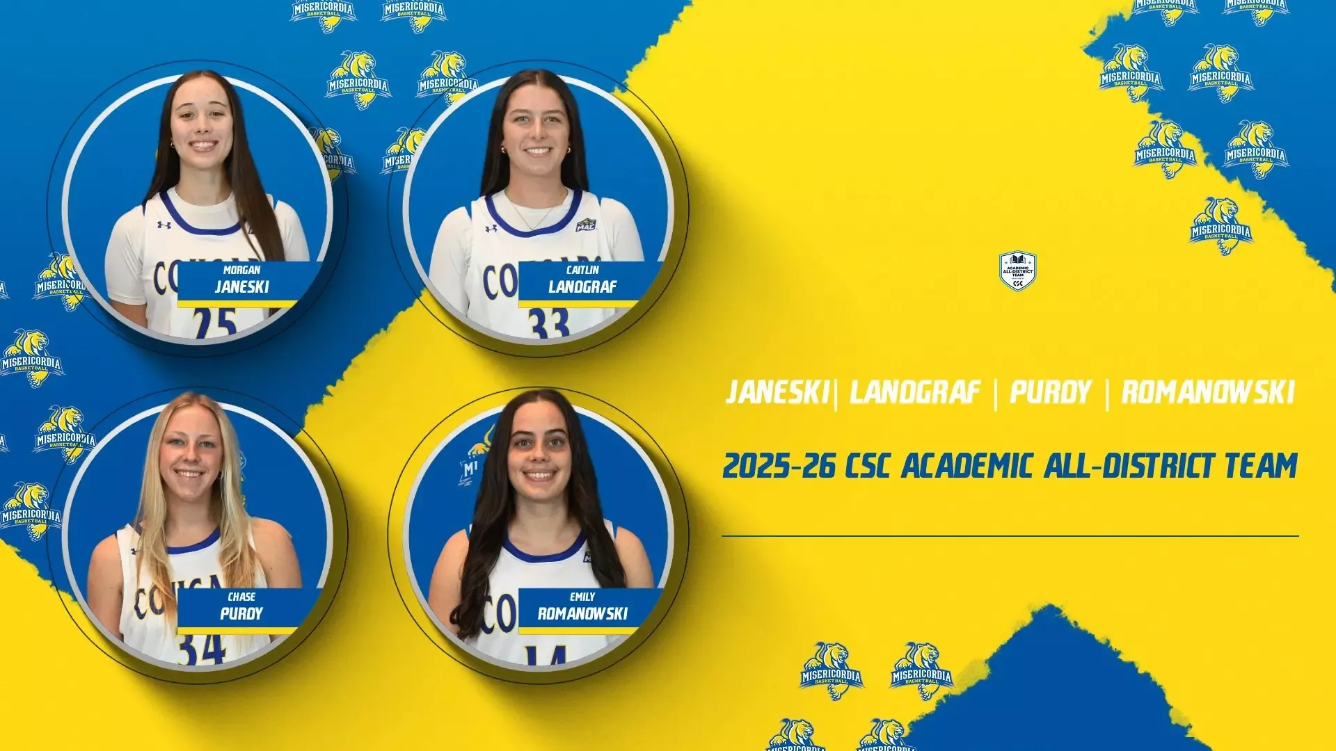 WBB CSC All-Academic All District