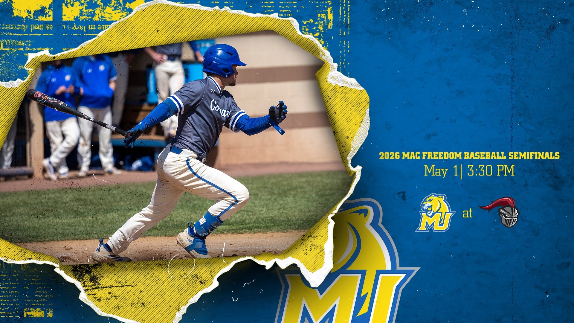 MAC Freedom Baseball Semifinals Graphic