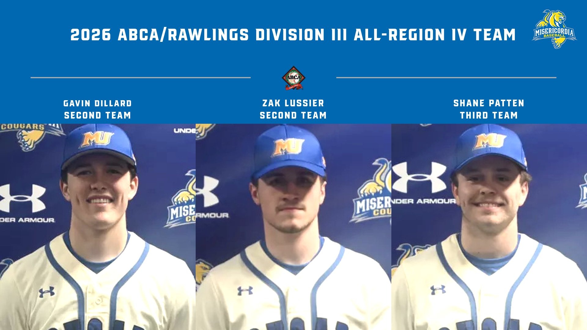 ABCA/Rawlings D3 All-Region Team
