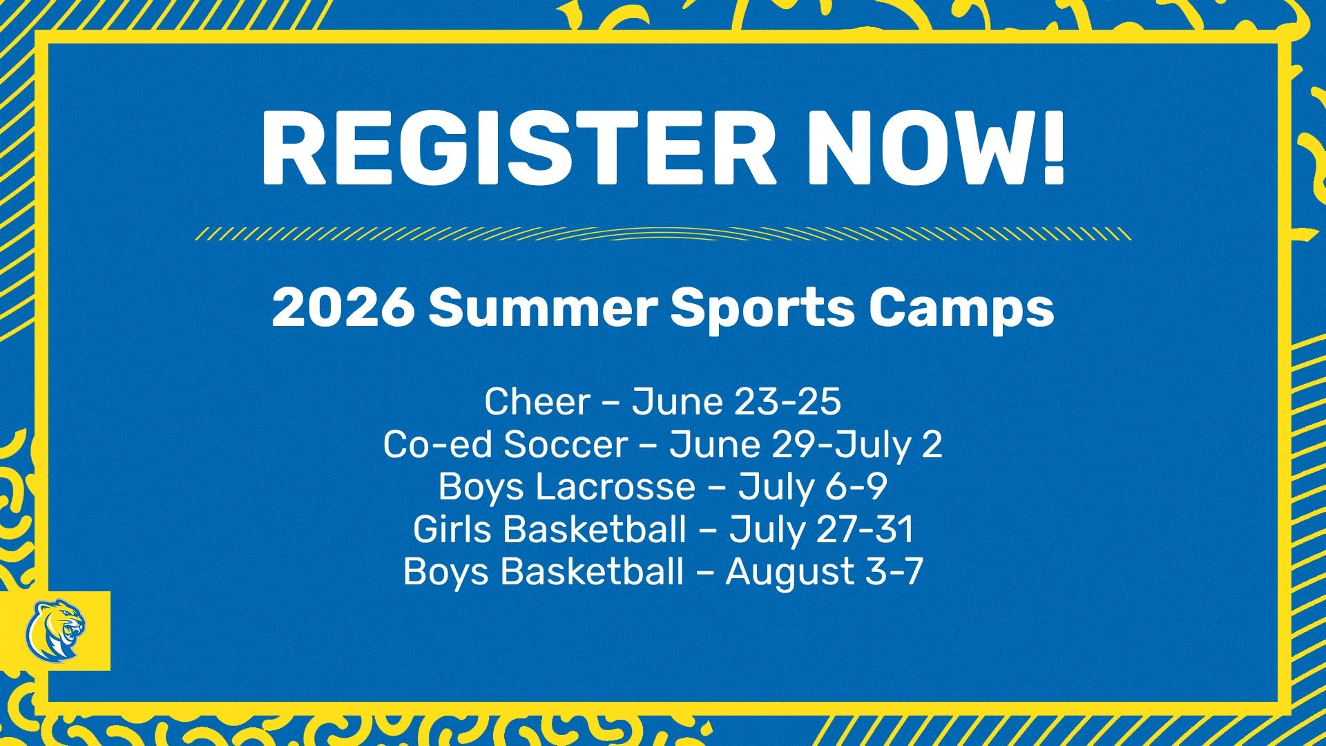 2026 Sports Summer Camps