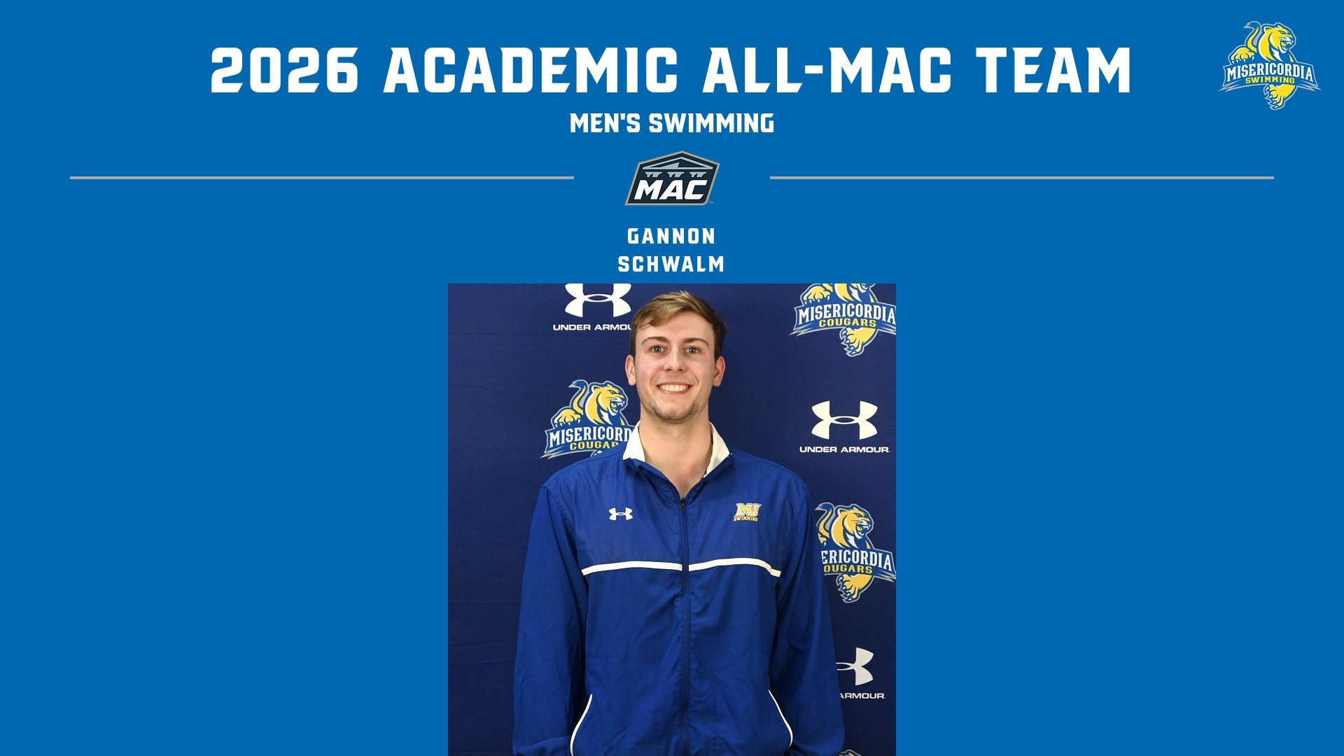 2026 Academic All-MAC Men's Swimming