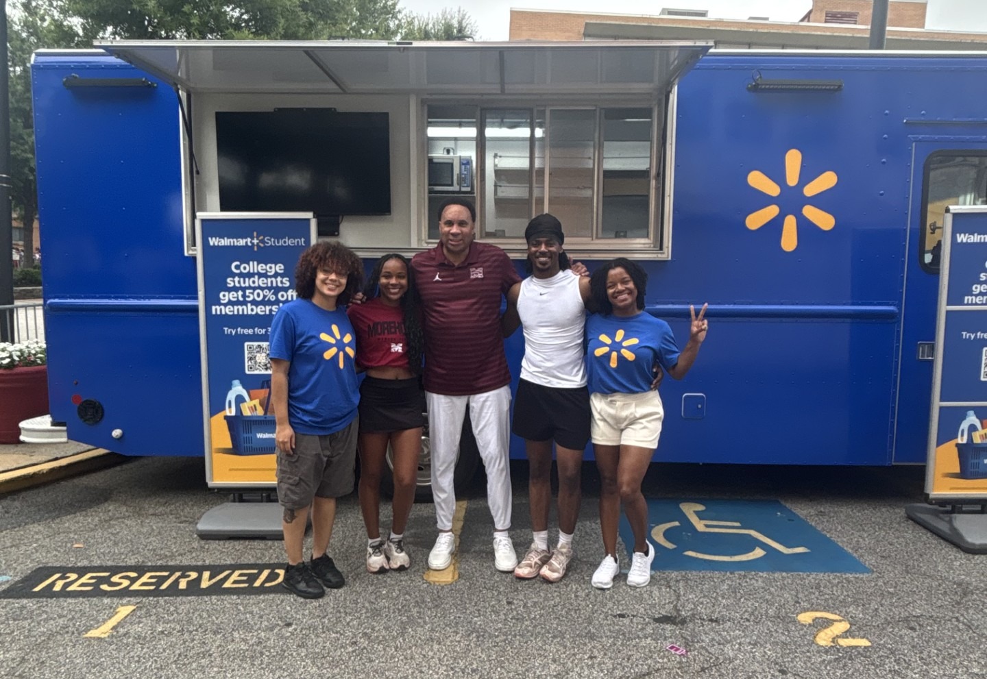 Walmart Move-In Day (Ellis and Cheerleaders)