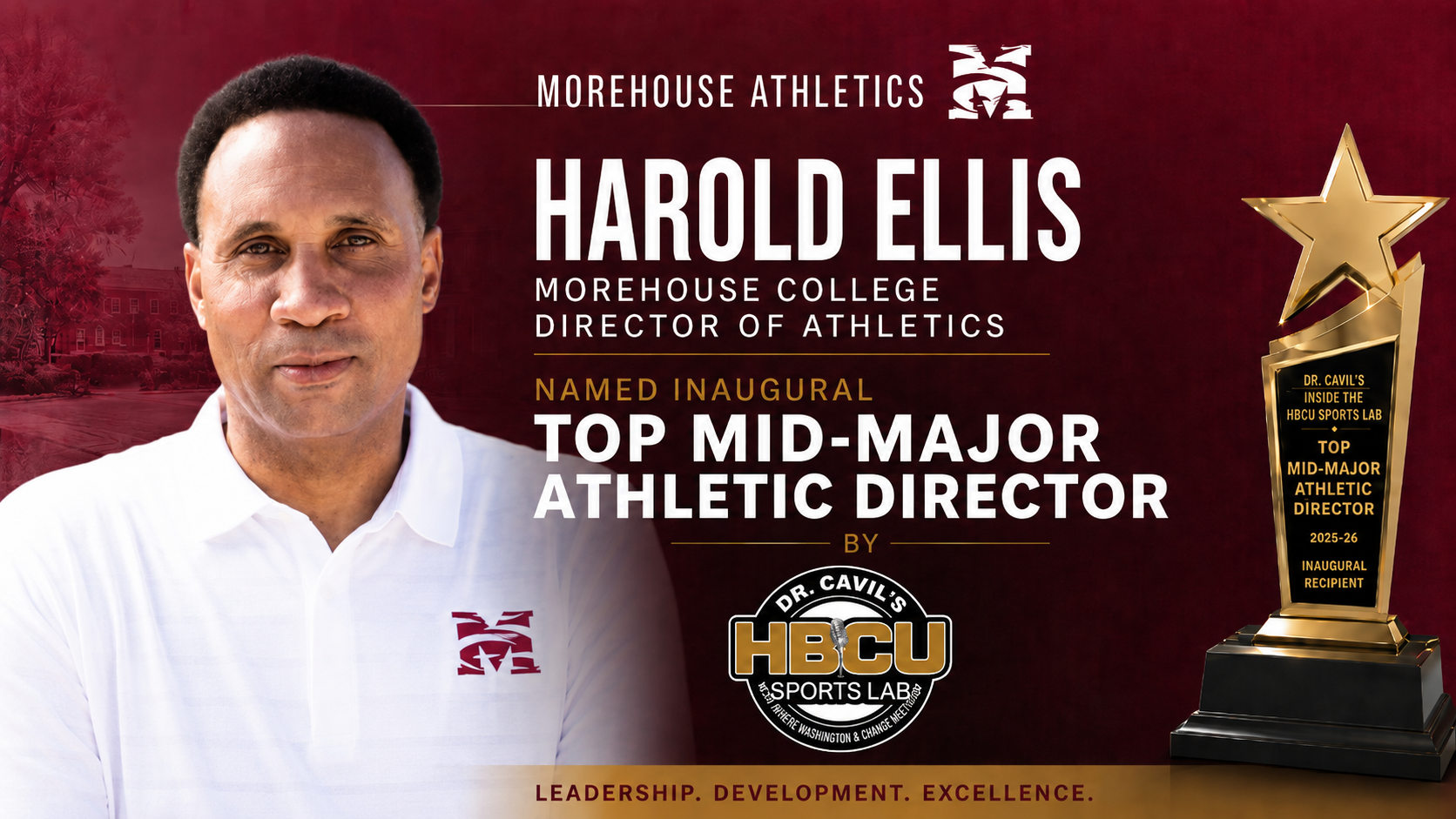 Harold Ellis wins Dr. Cavil Award