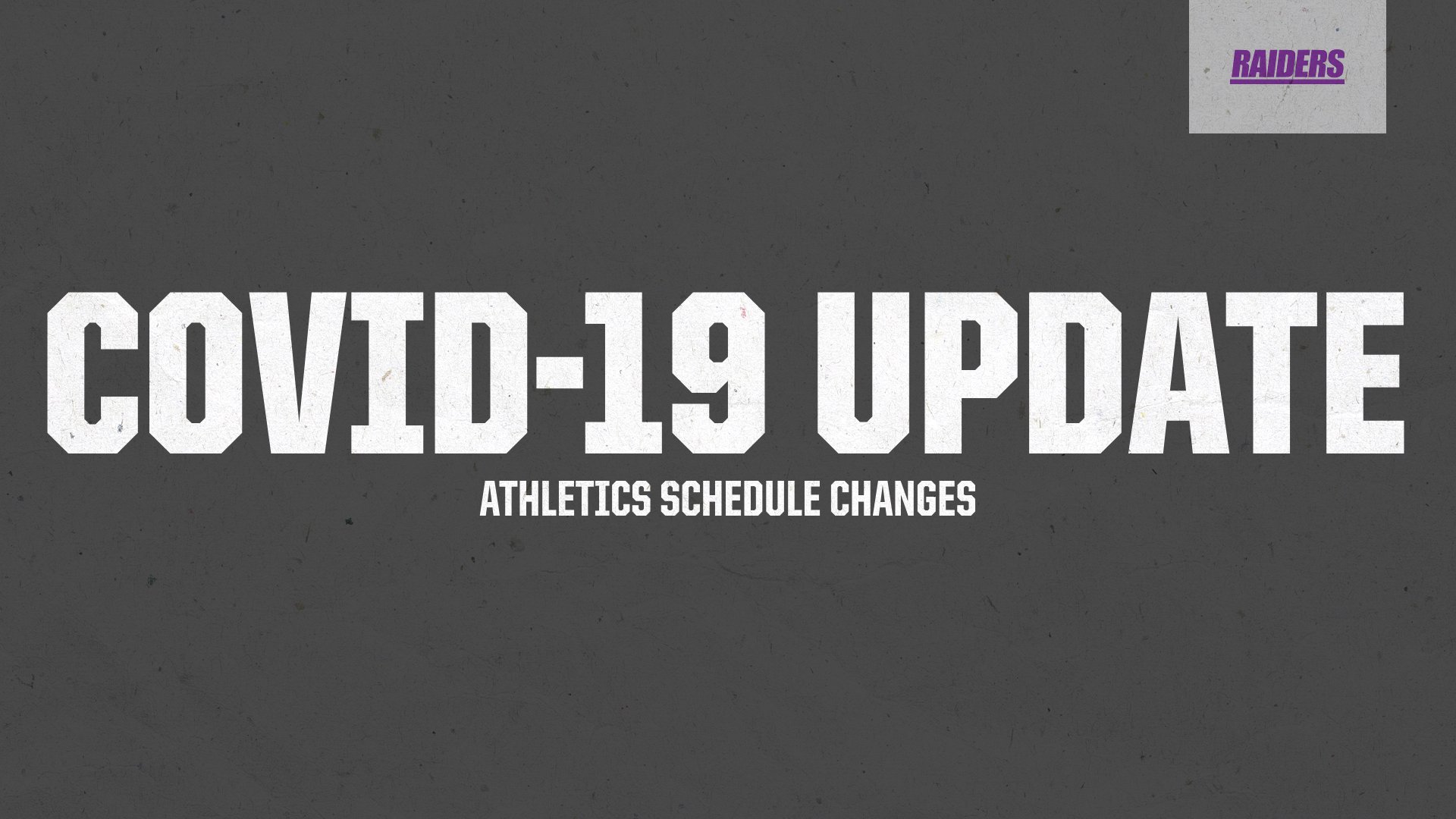 CoVID19 Protocols Change Weekend Sports Schedules University of