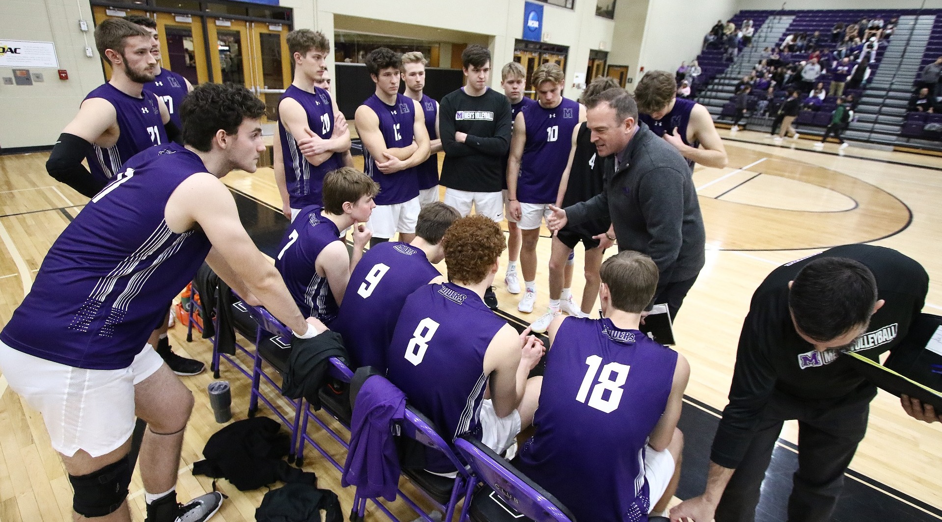 Men's Volleyball Oh So Close; Raiders Drop 5Set Match To No. 9 Messiah University of Mount Union