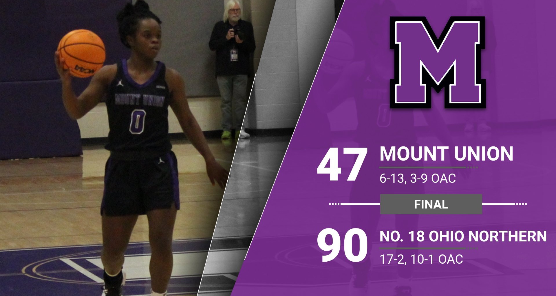Women's Basketball Raiders Iced By Polar Bears In OAC Play University of Mount Union
