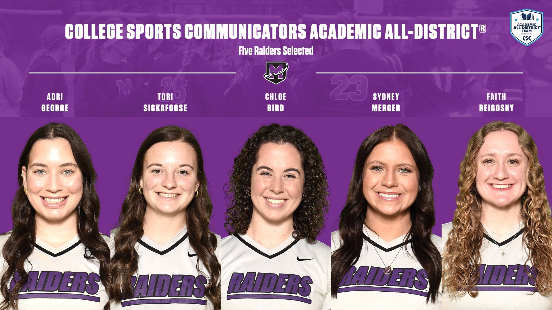 SB CSC Academic All-District