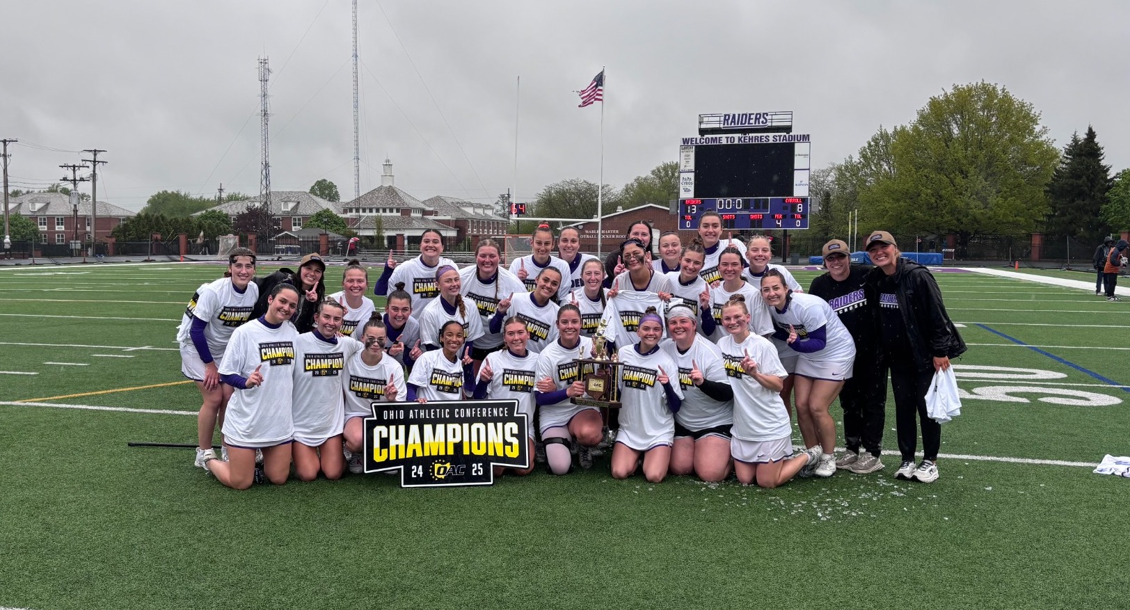 2025 Women's Lacrosse OAC Tournament Champions 