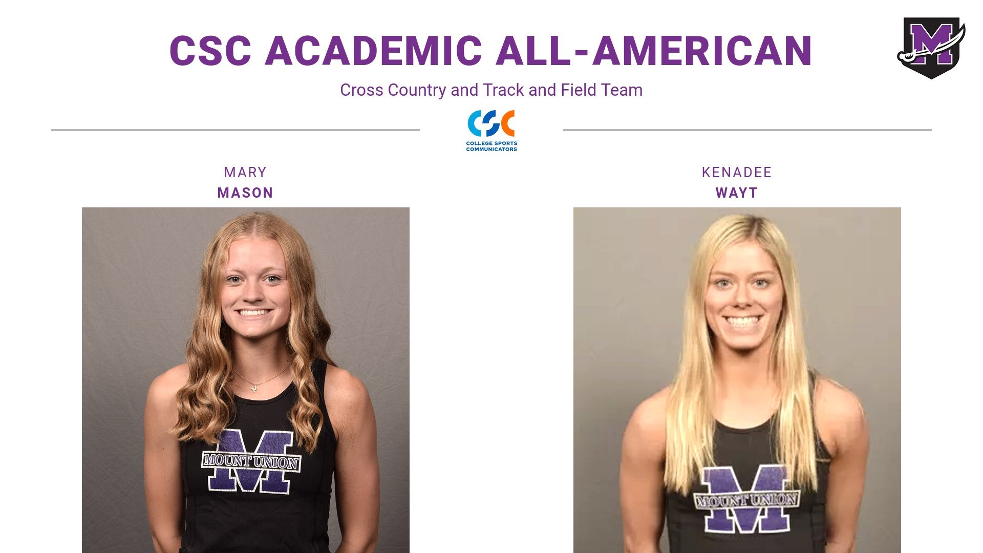 Mary Mason and Kenadee Wayt